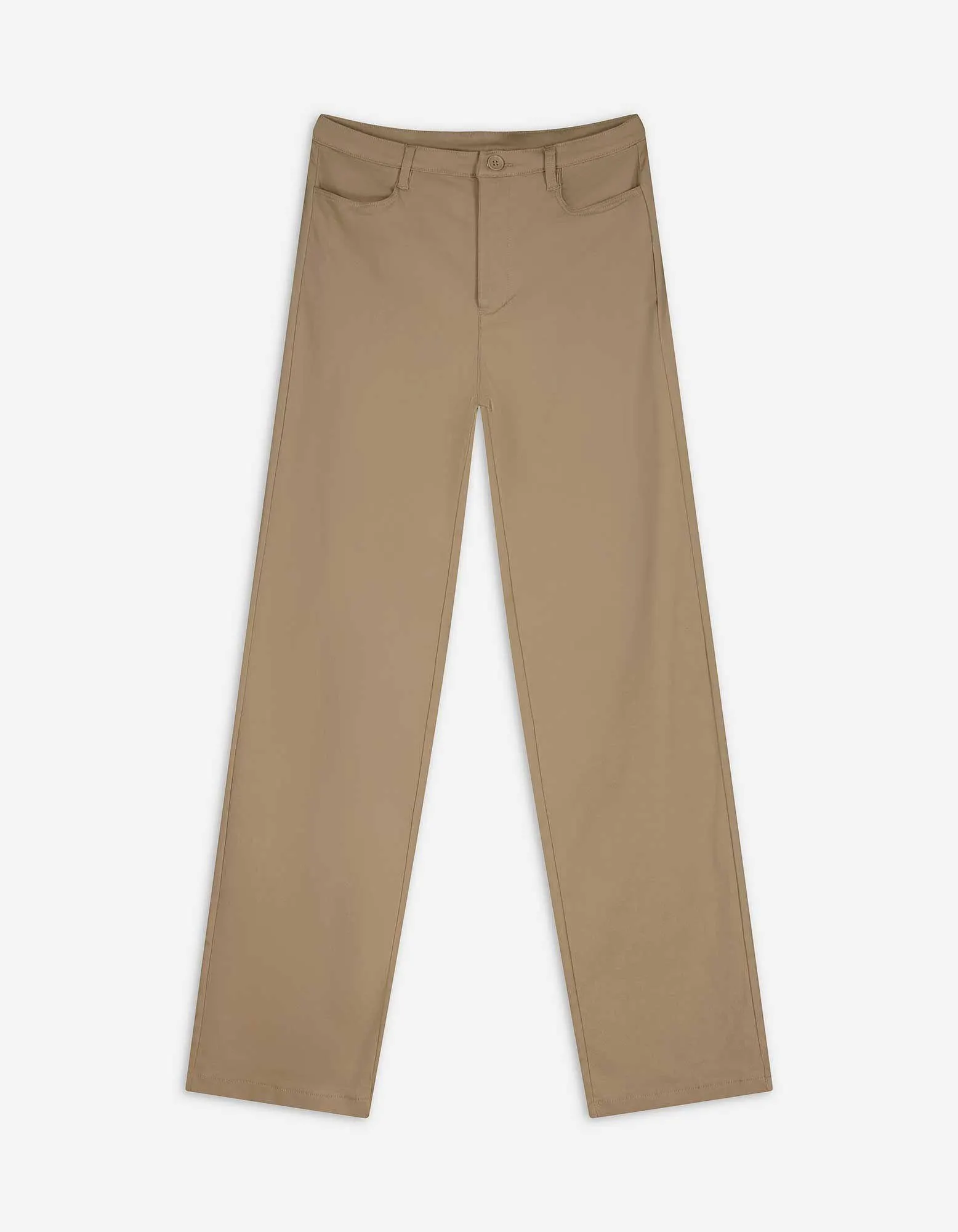 Pantaloni - Misto viscosa - beige