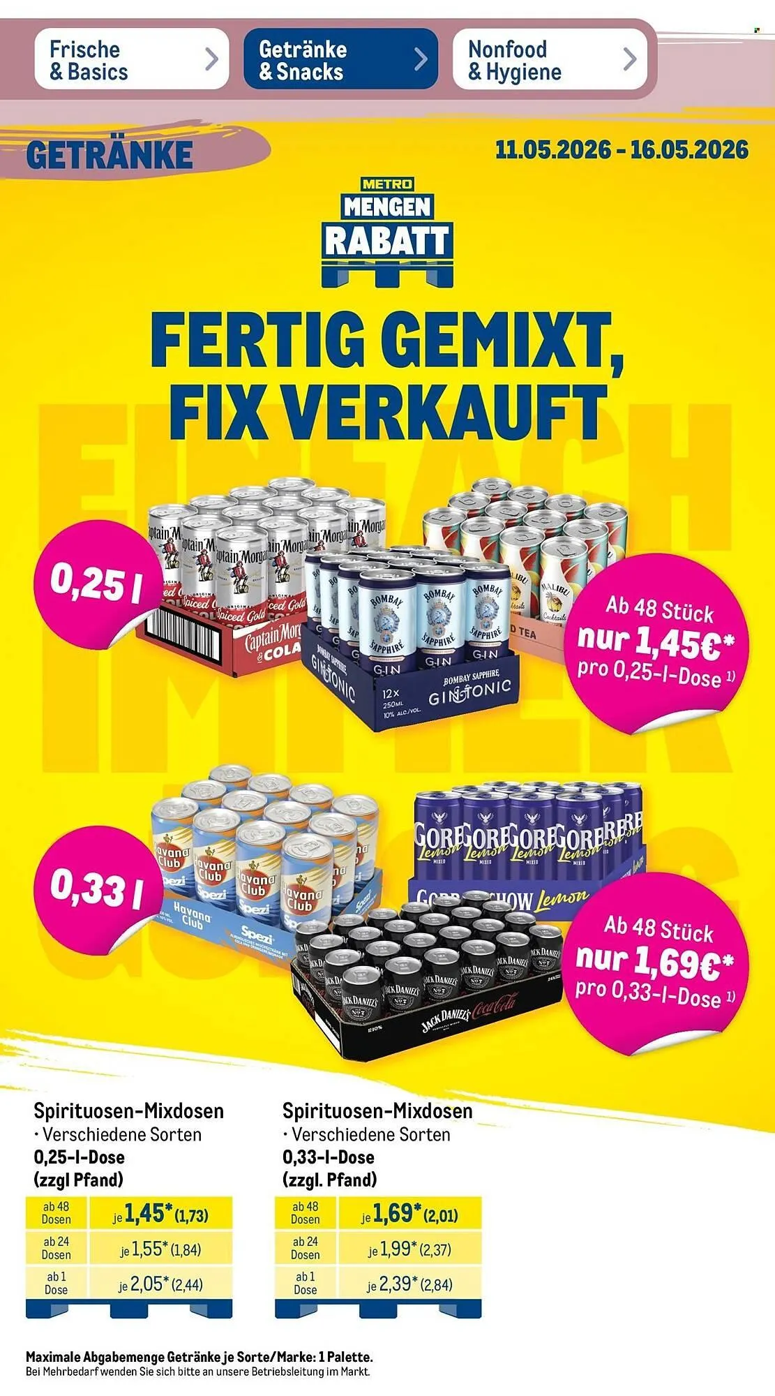 METRO Prospekt von 11. Mai bis 16. Mai 2026 - Prospekt seite 25