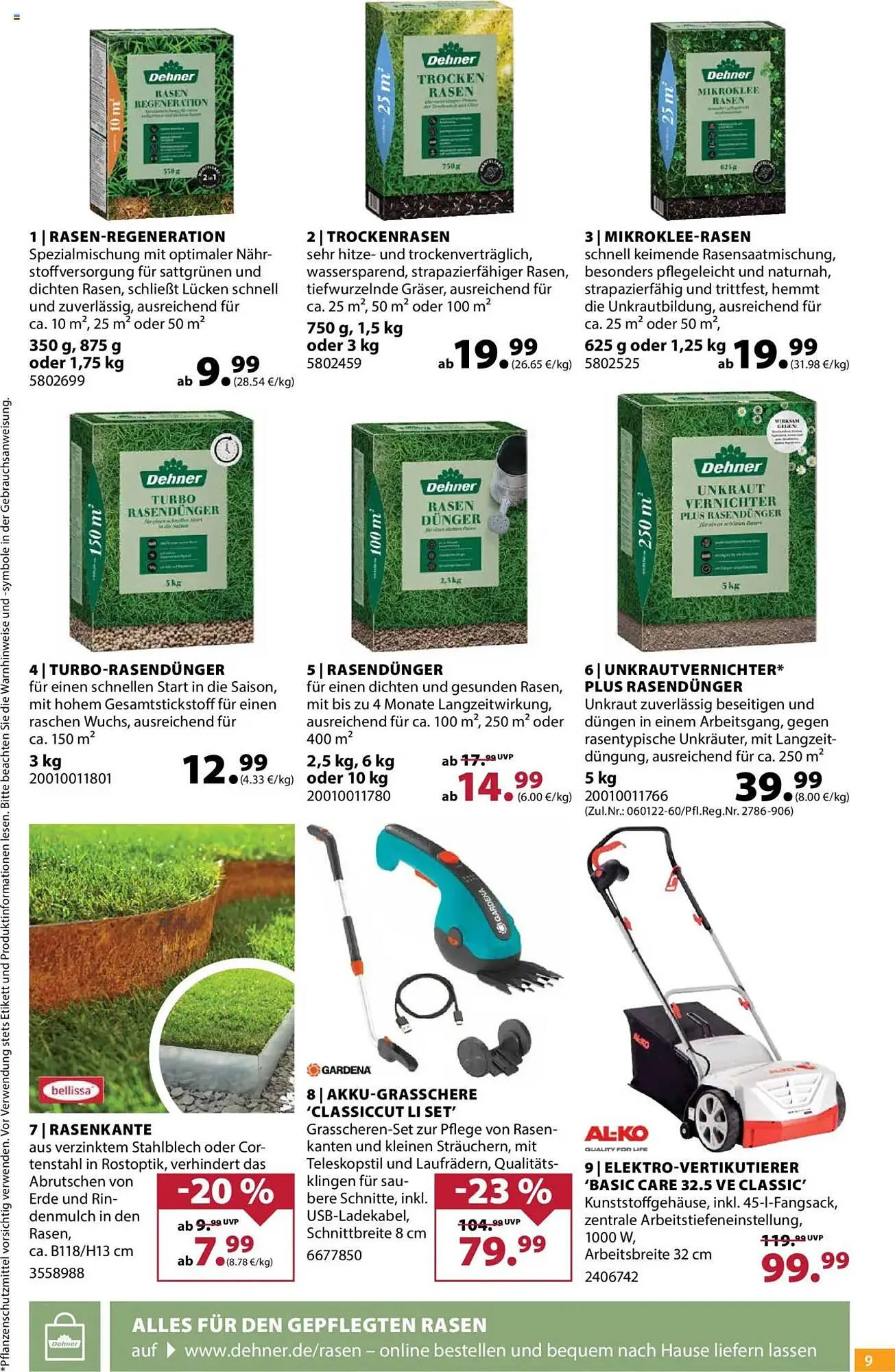 Dehner Prospekt von 23. April bis 28. April 2025 - Prospekt seite 9
