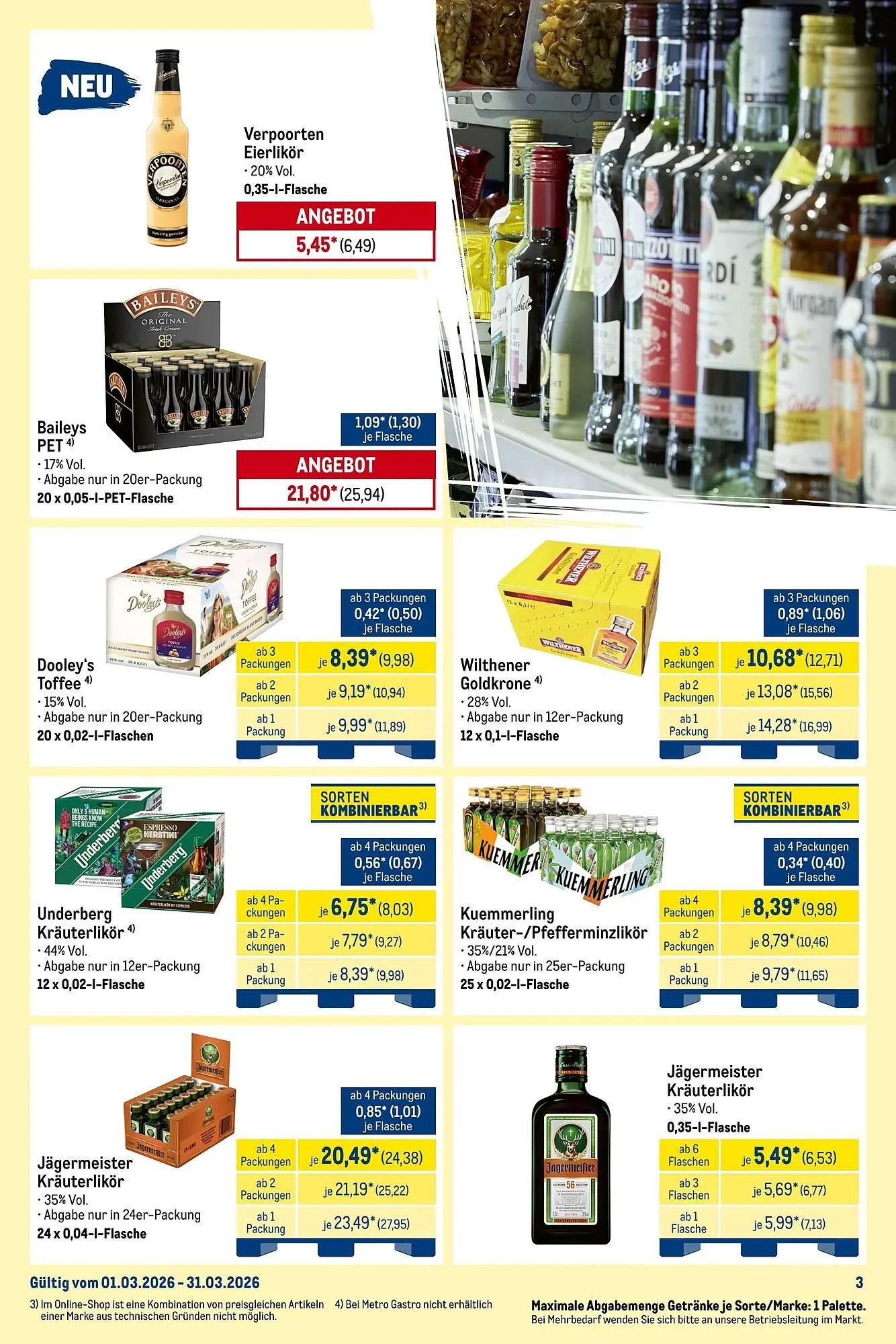 METRO Prospekt von 1. März bis 31. März 2026 - Prospekt seite 3