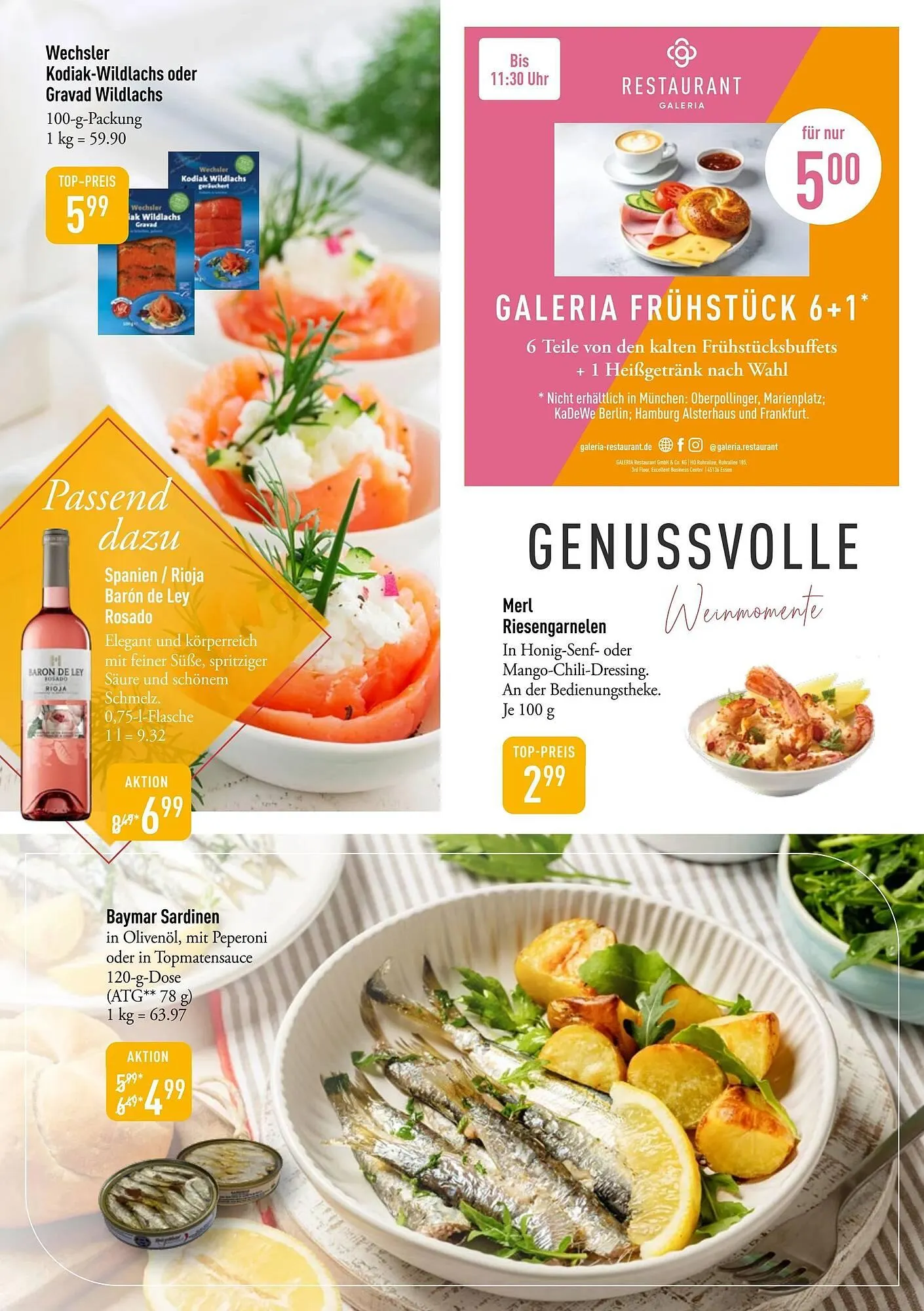 Galeria Markthalle Prospekt von 20. April bis 26. April 2026 - Prospekt seite 8