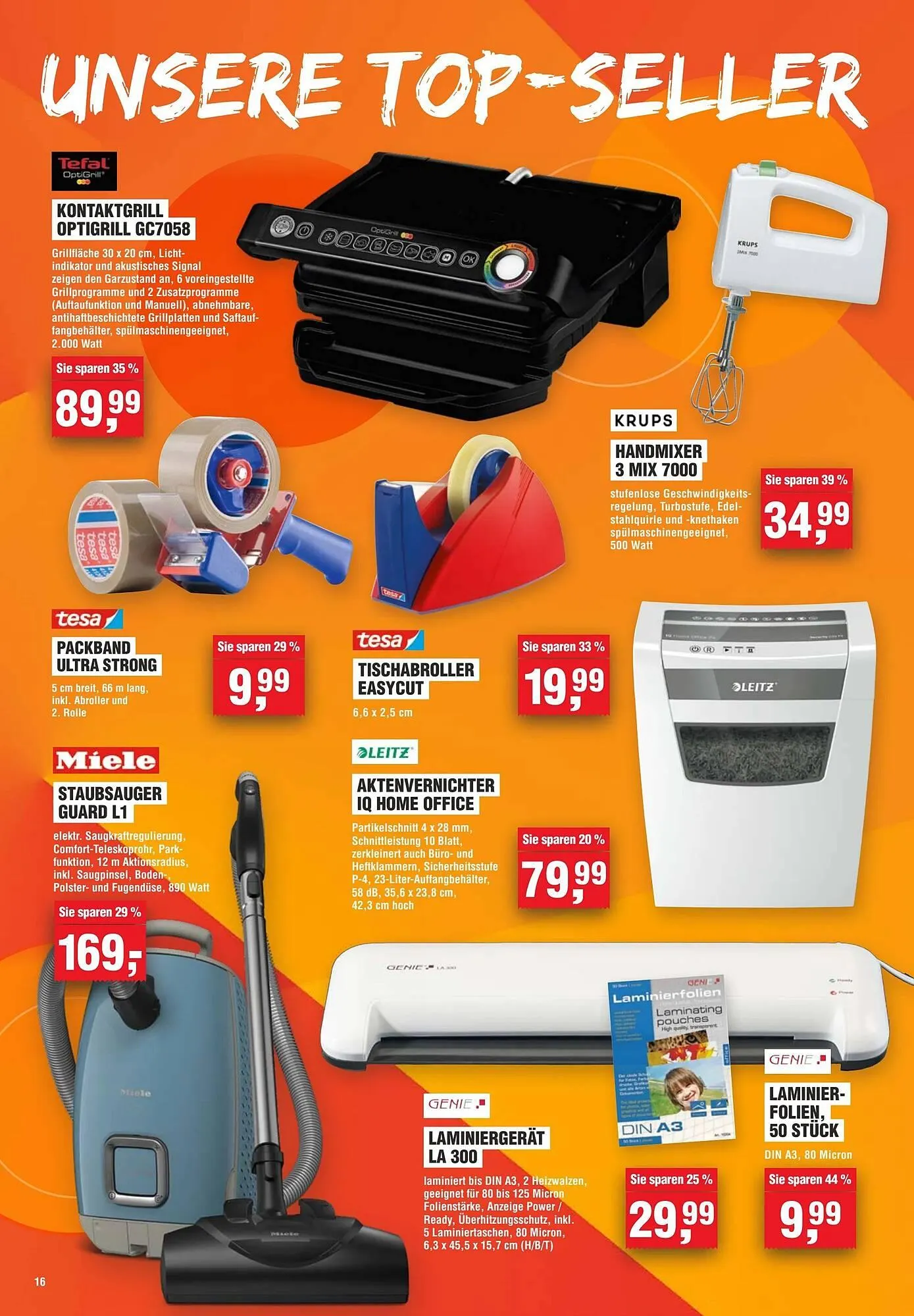 Handelshof Prospekt von 27. März bis 3. April 2025 - Prospekt seite 16