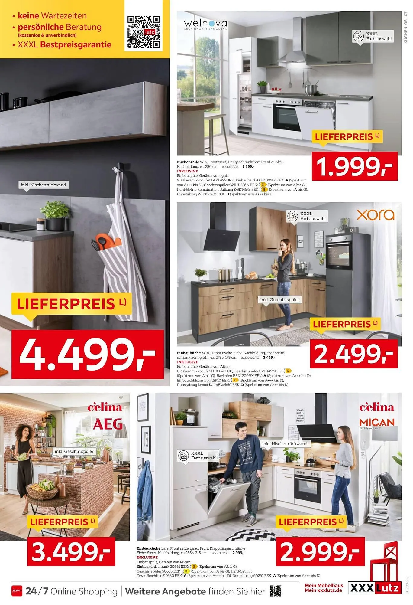 XXXLutz Prospekt von 7. April bis 5. Mai 2025 - Prospekt seite 7