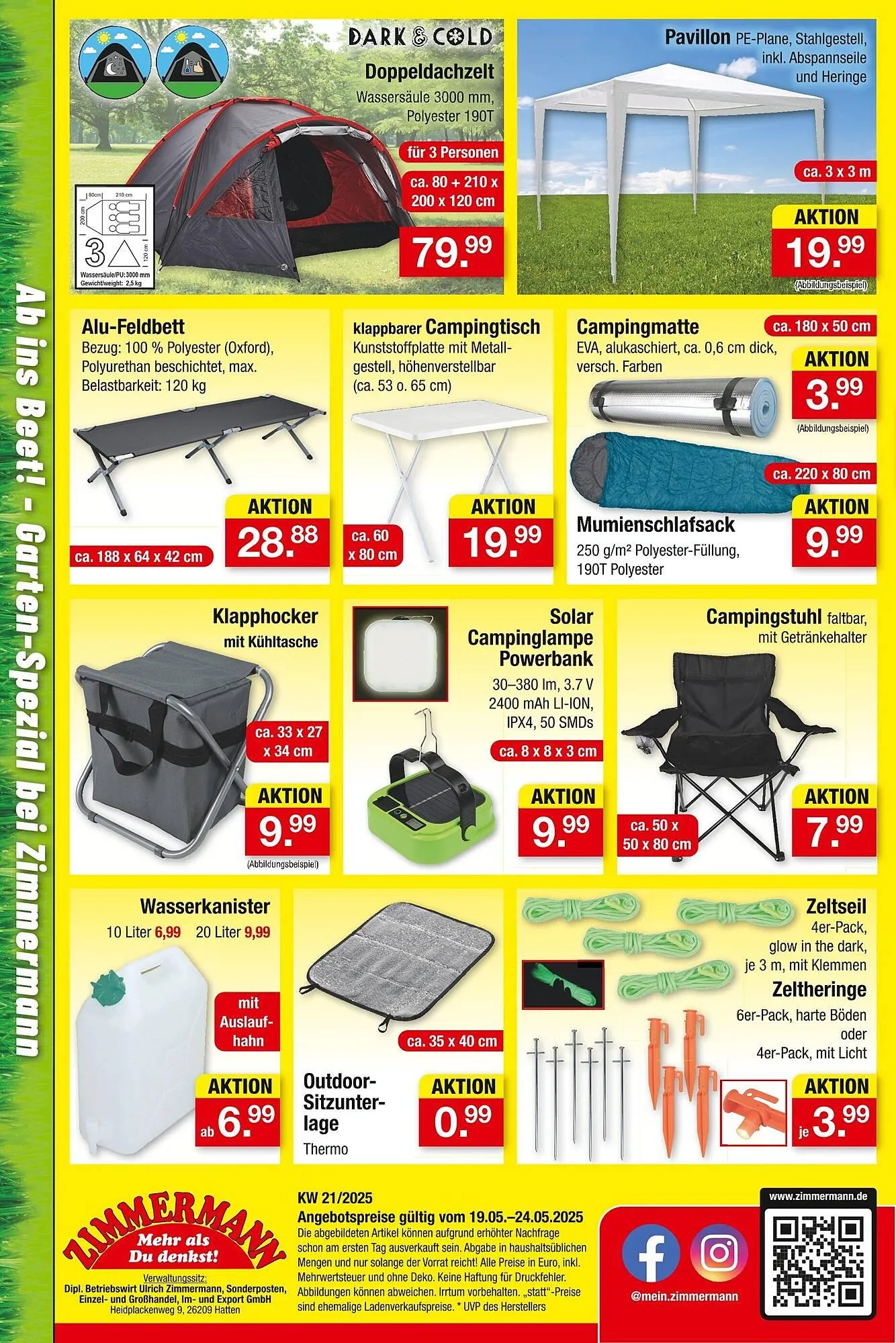 Zimmermann Prospekt von 19. Mai bis 24. Mai 2025 - Prospekt seite 14
