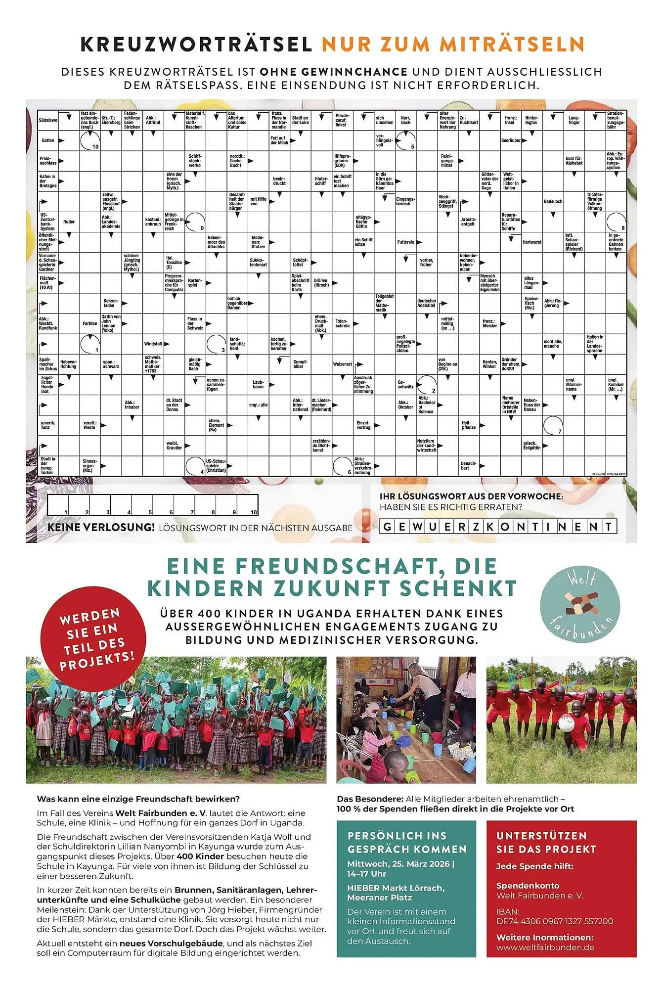 Hieber's Frische Center Prospekt von 15. März bis 21. März 2026 - Prospekt seite 15