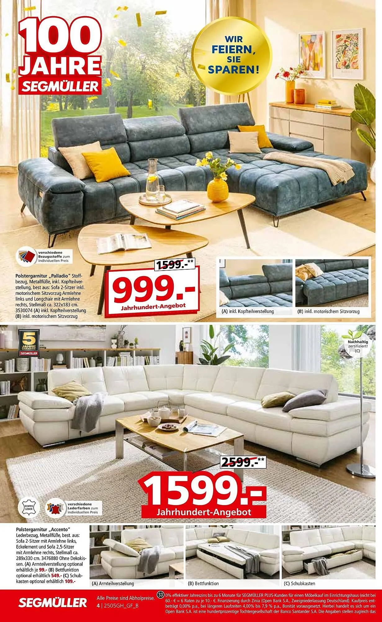 Segmüller Prospekt von 19. April bis 10. Mai 2025 - Prospekt seite 4