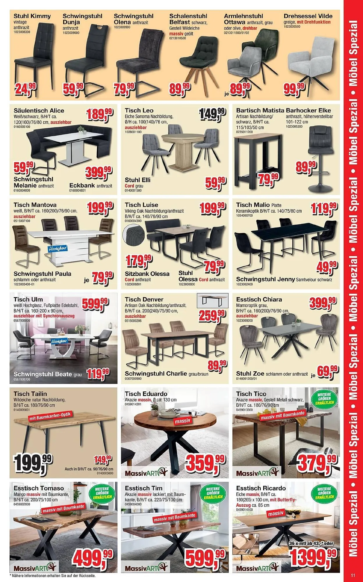 Möbelfundgrube Prospekt von 8. Mai bis 21. Mai 2025 - Prospekt seite 12