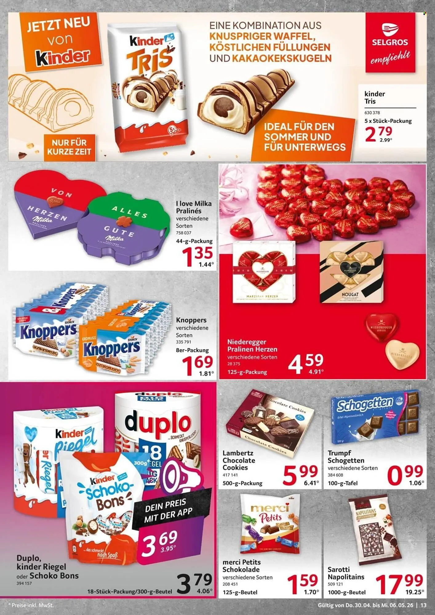 Selgros Prospekt von 30. April bis 6. Mai 2026 - Prospekt seite 13