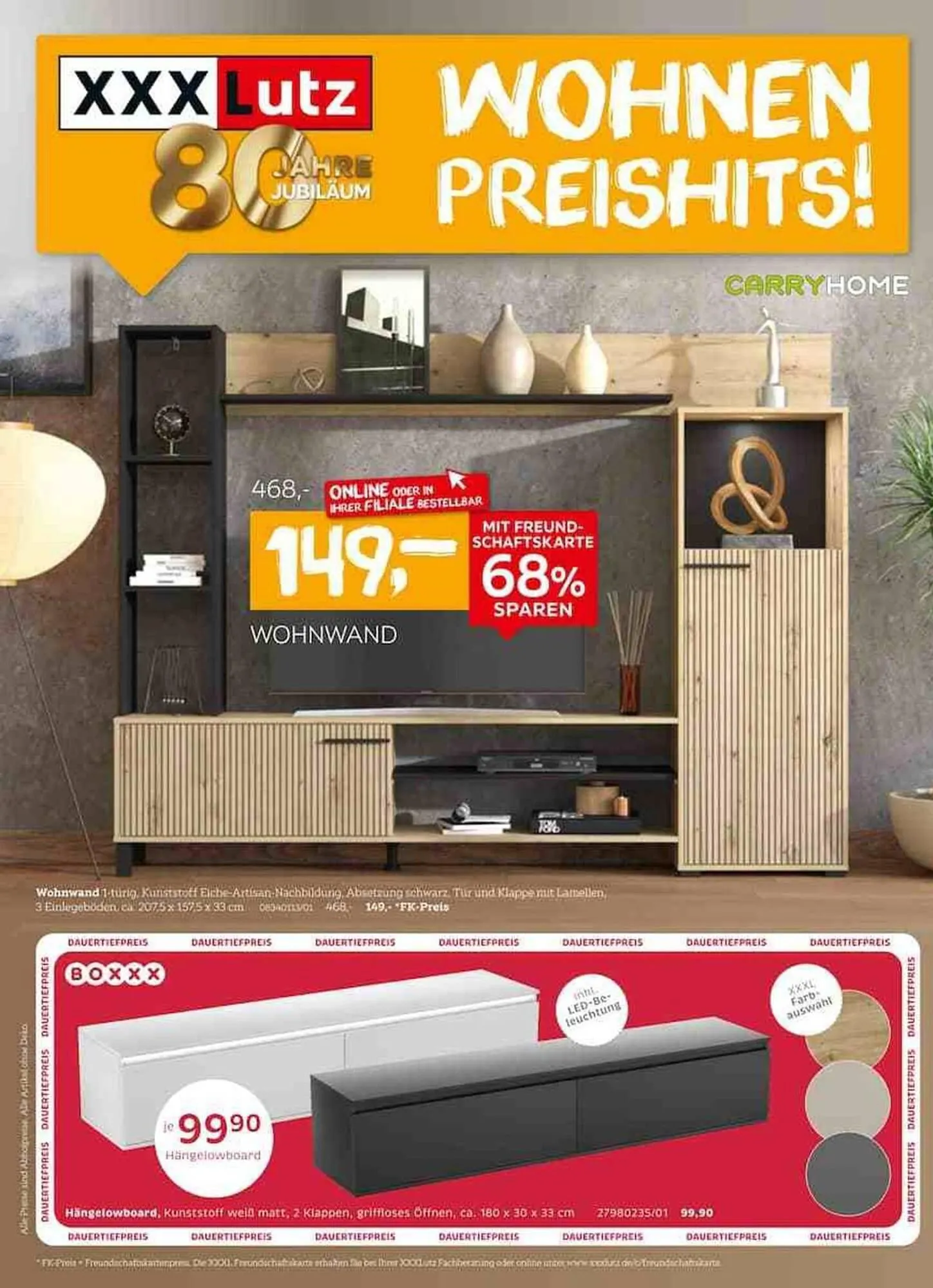 XXXLutz Prospekt von 16. April bis 22. April 2025 - Prospekt seite 1