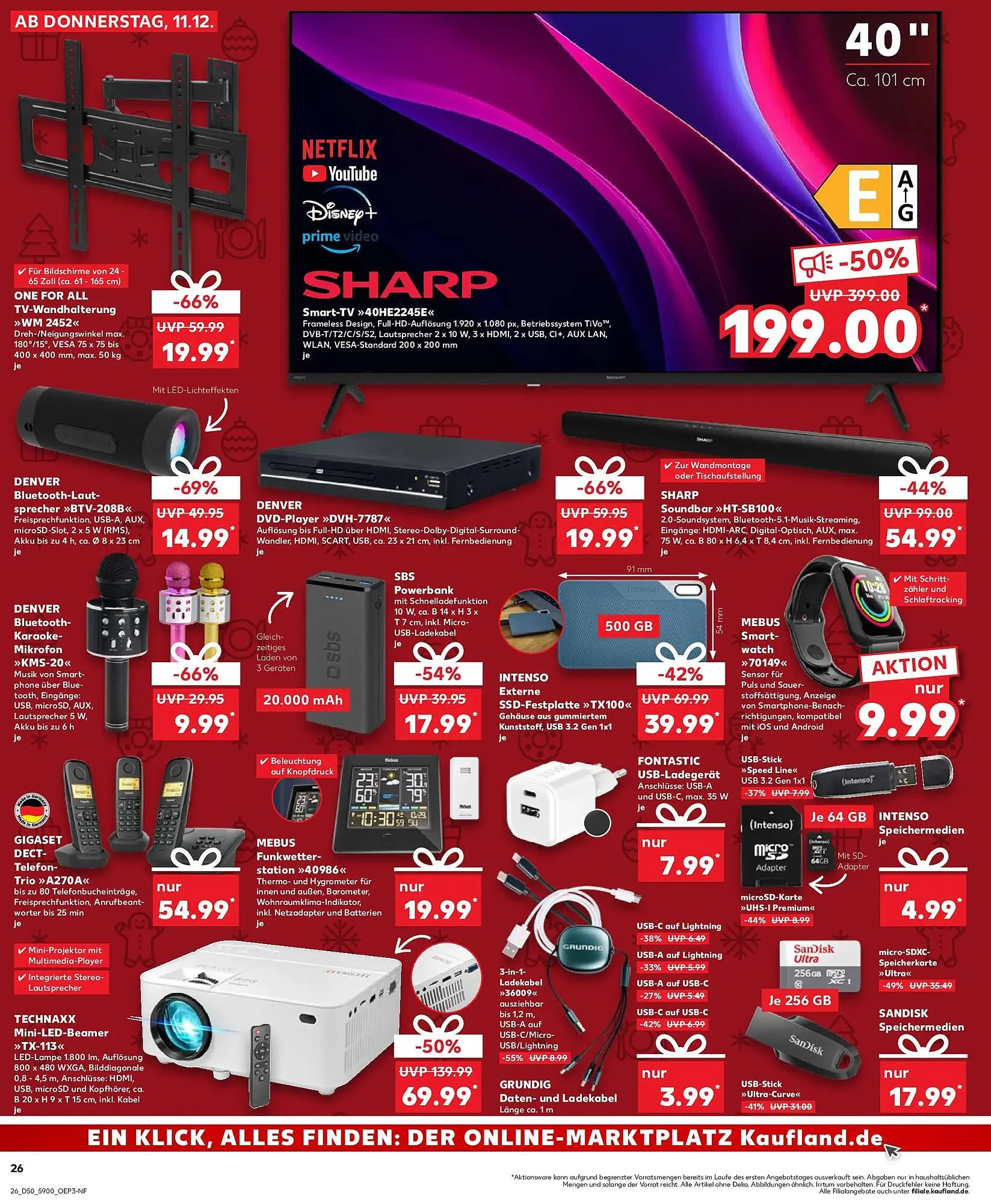 Kaufland Prospekt von 14. Dezember bis 17. Dezember 2025 - Prospekt seite 26