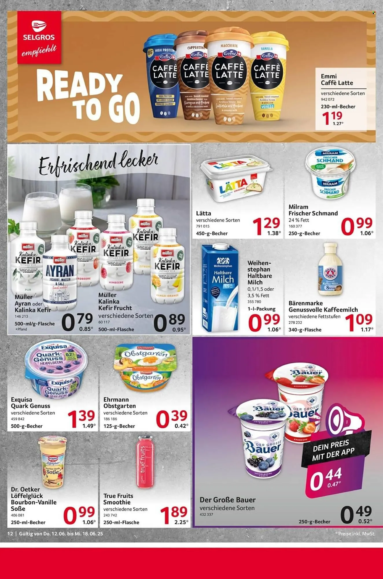 Selgros Prospekt von 12. Juni bis 18. Juni 2025 - Prospekt seite 12