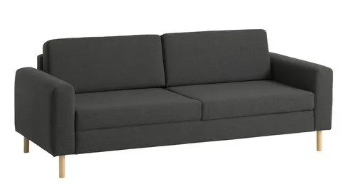 Sofa SVALBARD 3-Sitzer dunkelgrau