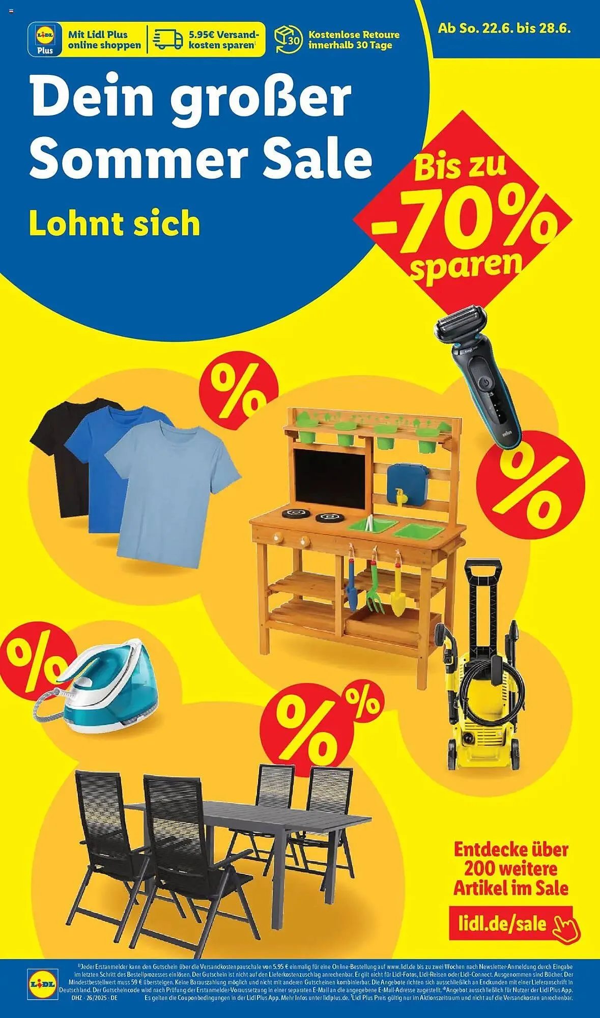 Lidl Prospekt von 23. Juni bis 28. Juni 2025 - Prospekt seite 50