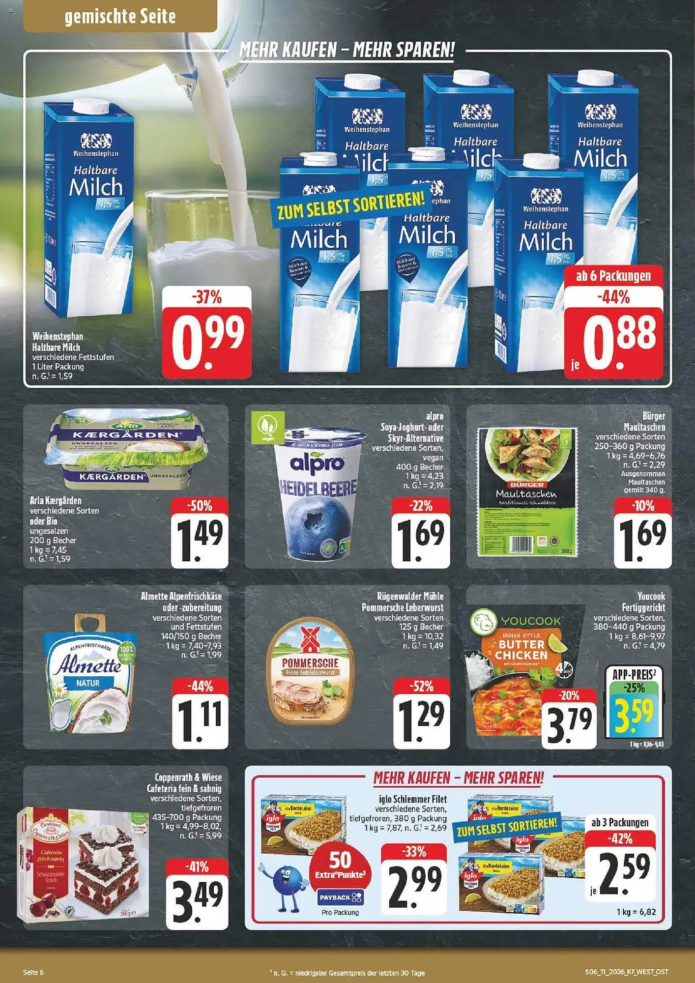 Nah & gut Prospekt von 9. März bis 14. März 2026 - Prospekt seite 6