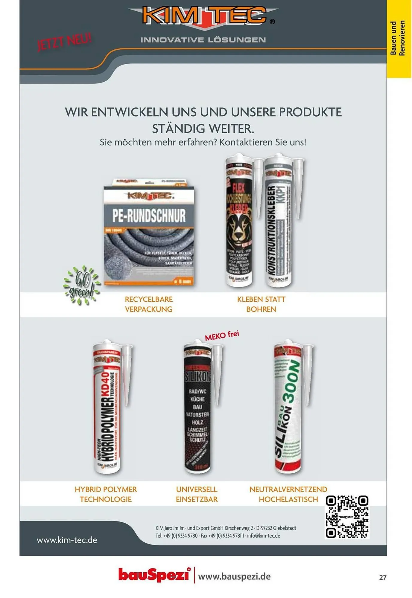 BauSpezi Prospekt von 15. April bis 31. Dezember 2026 - Prospekt seite 29