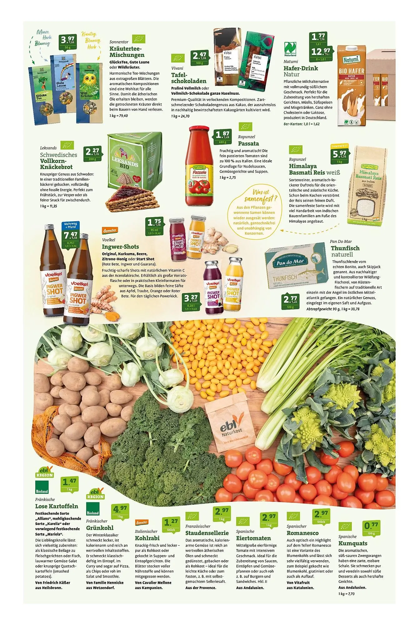 Ebl Naturkost Prospekt von 7. Januar bis 13. Januar 2026 - Prospekt seite 3