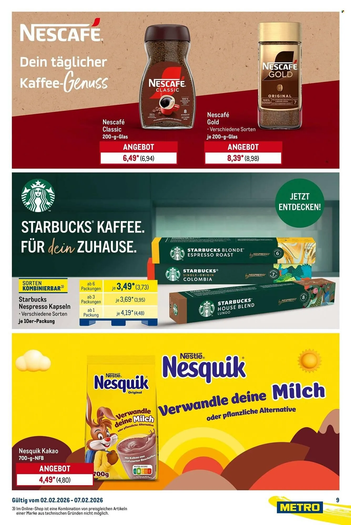 METRO Prospekt von 2. Februar bis 7. Februar 2026 - Prospekt seite 9