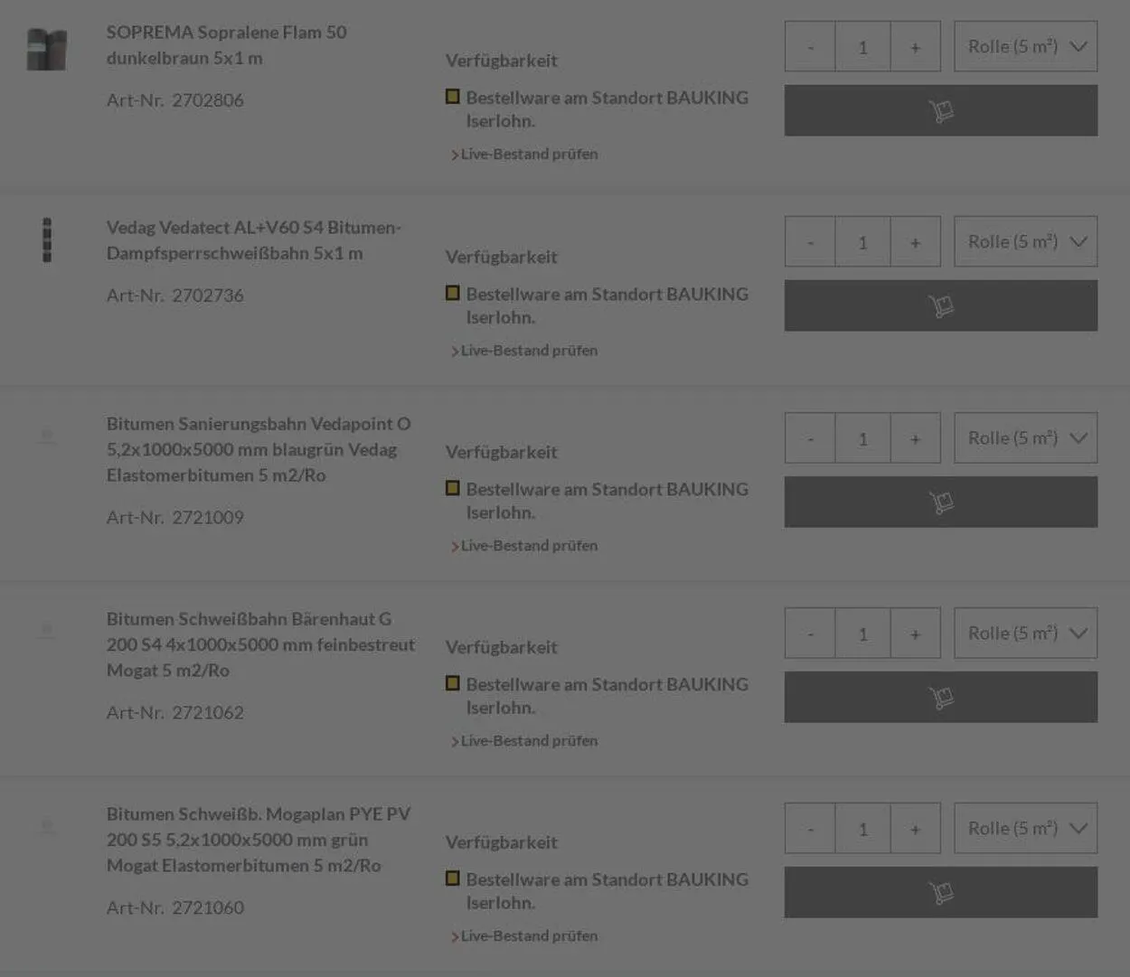 Bauking von 21. Juli bis 30. Juli 2025 - Prospekt seite 8