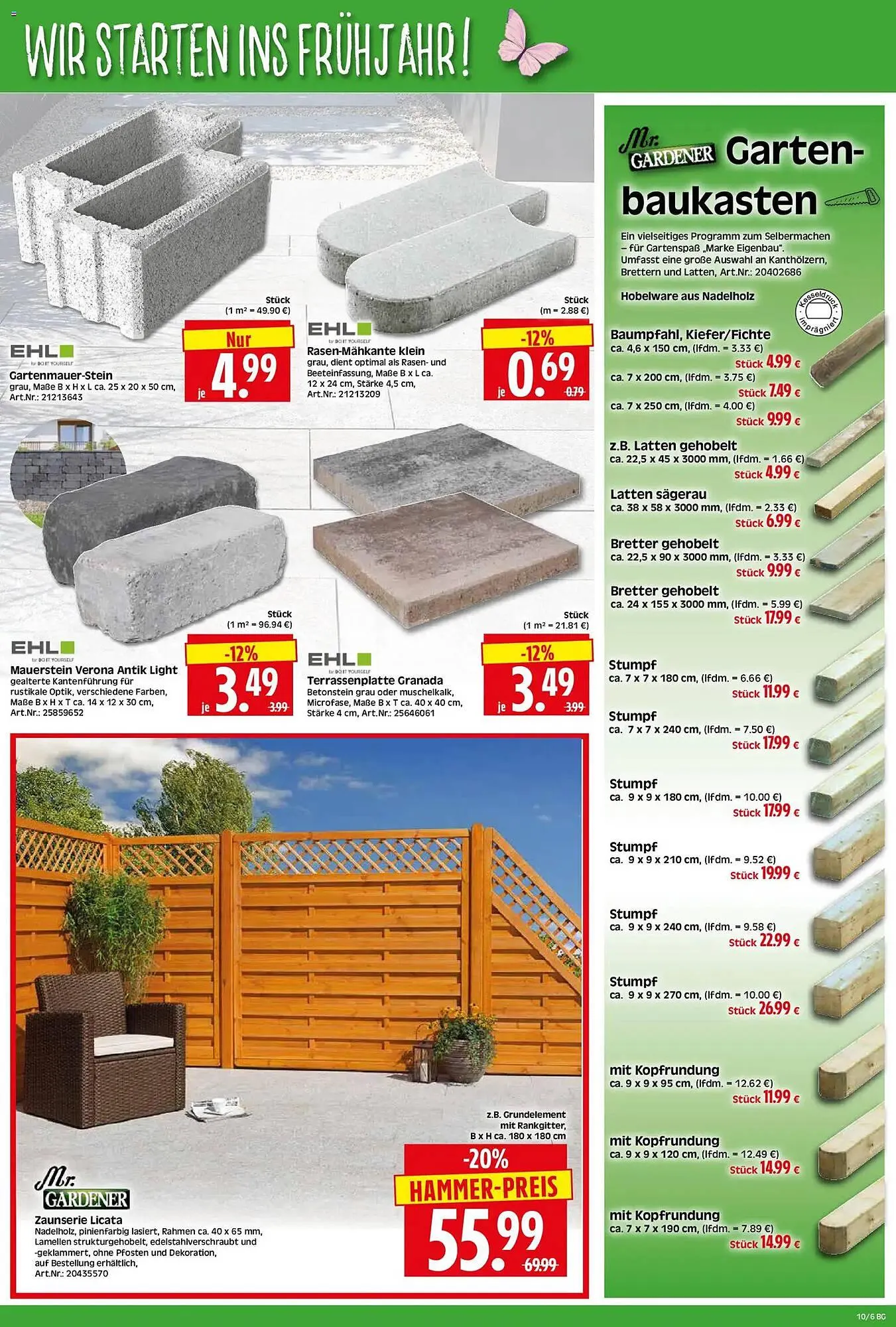 Herkules Baumarkt Prospekt von 2. März bis 7. März 2026 - Prospekt seite 6