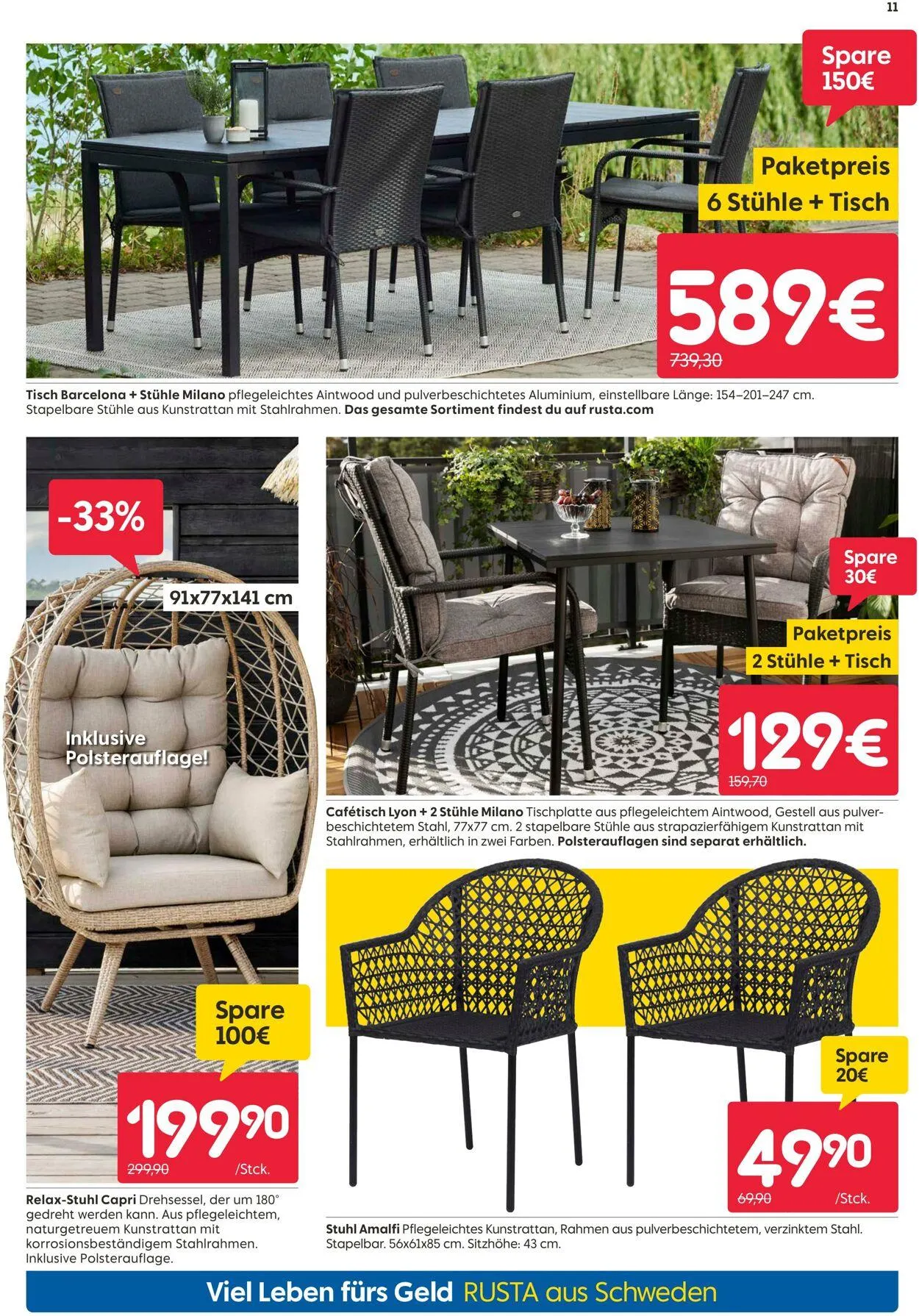 Rusta von 19. Mai bis 2. Juni 2025 - Prospekt seite 11