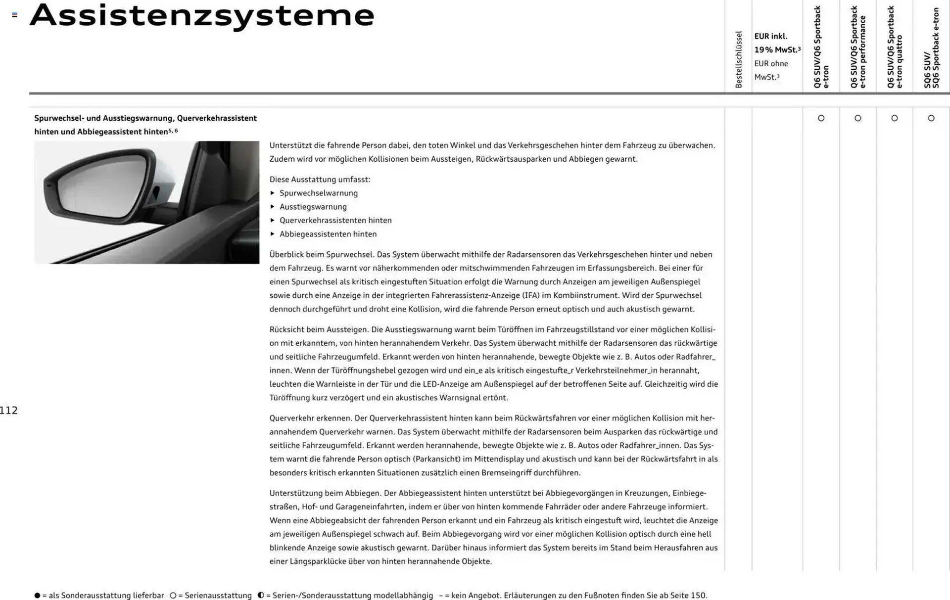 Audi Prospekt von 28. Oktober bis 28. Oktober 2026 - Prospekt seite 112