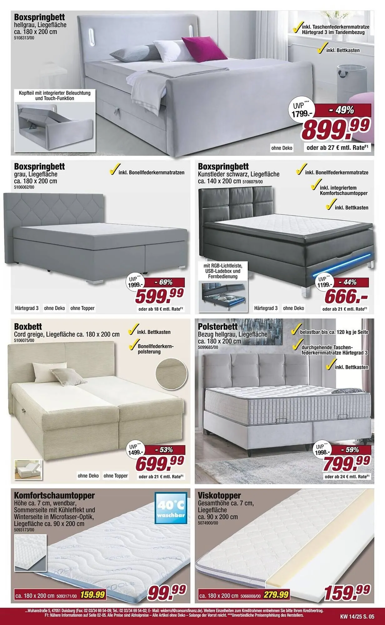 Poco Prospekt von 29. März bis 4. April 2025 - Prospekt seite 5