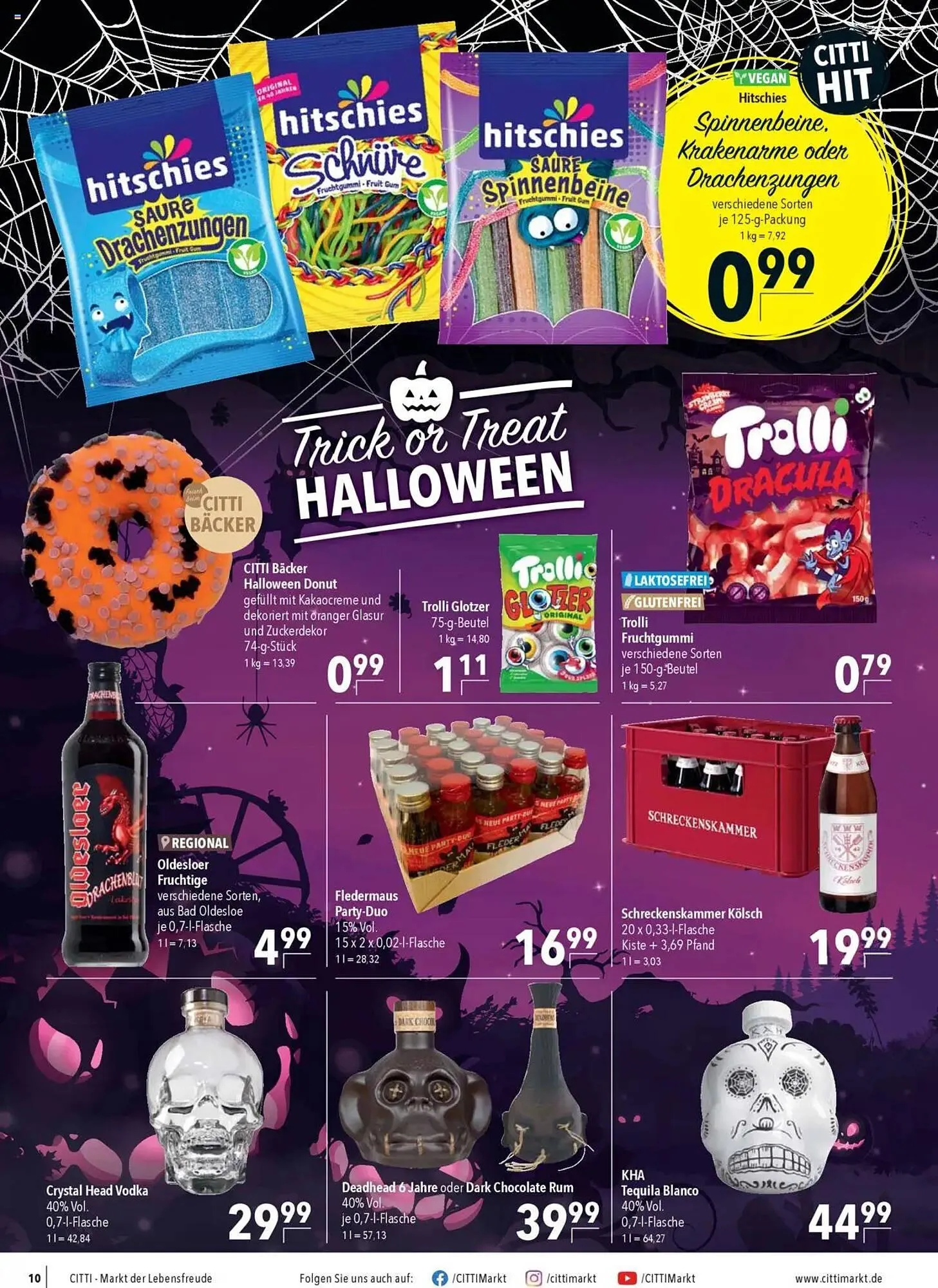 CITTI Markt Prospekt von 22. Oktober bis 28. Oktober 2025 - Prospekt seite 10