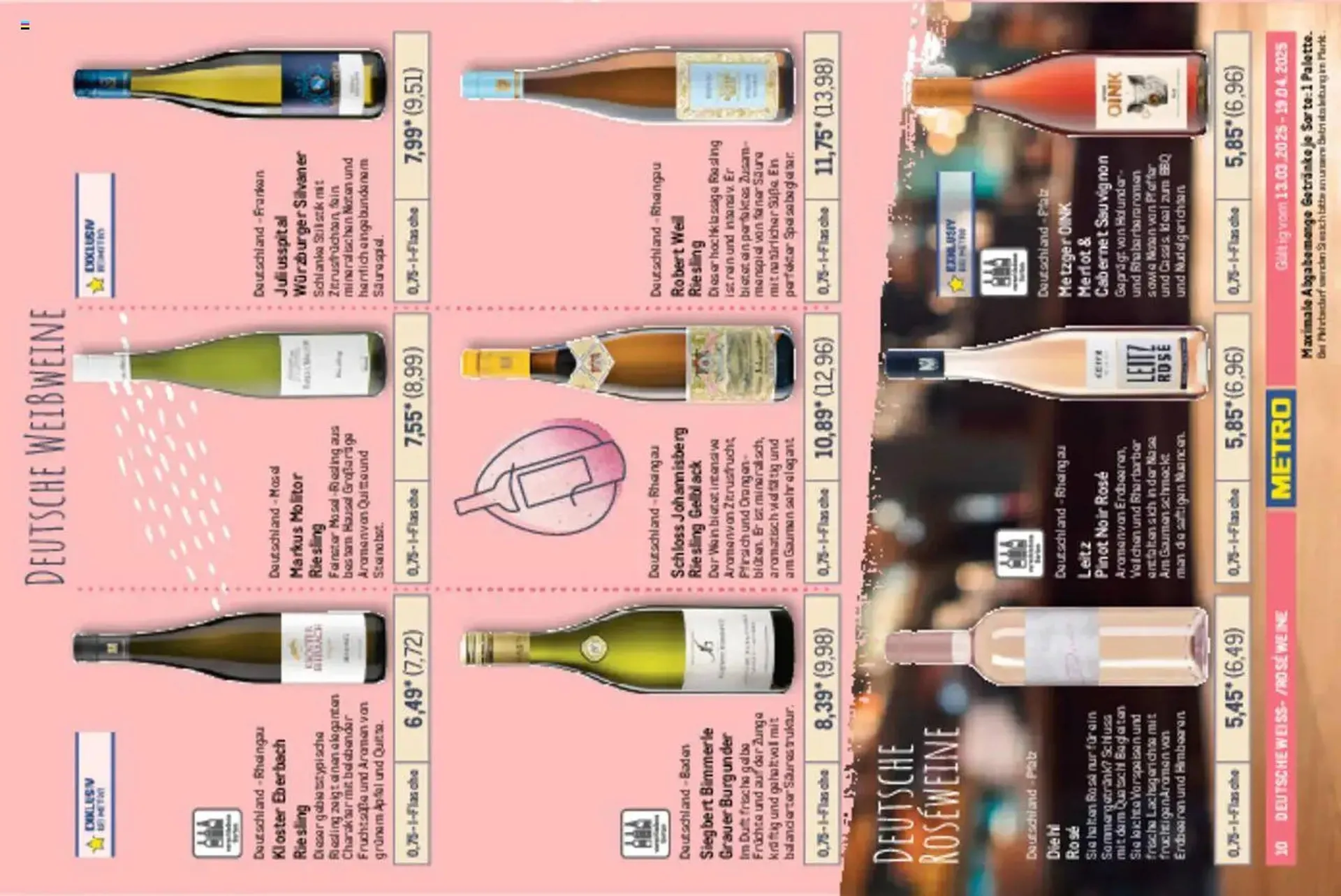 METRO Prospekt von 13. März bis 19. April 2025 - Prospekt seite 10