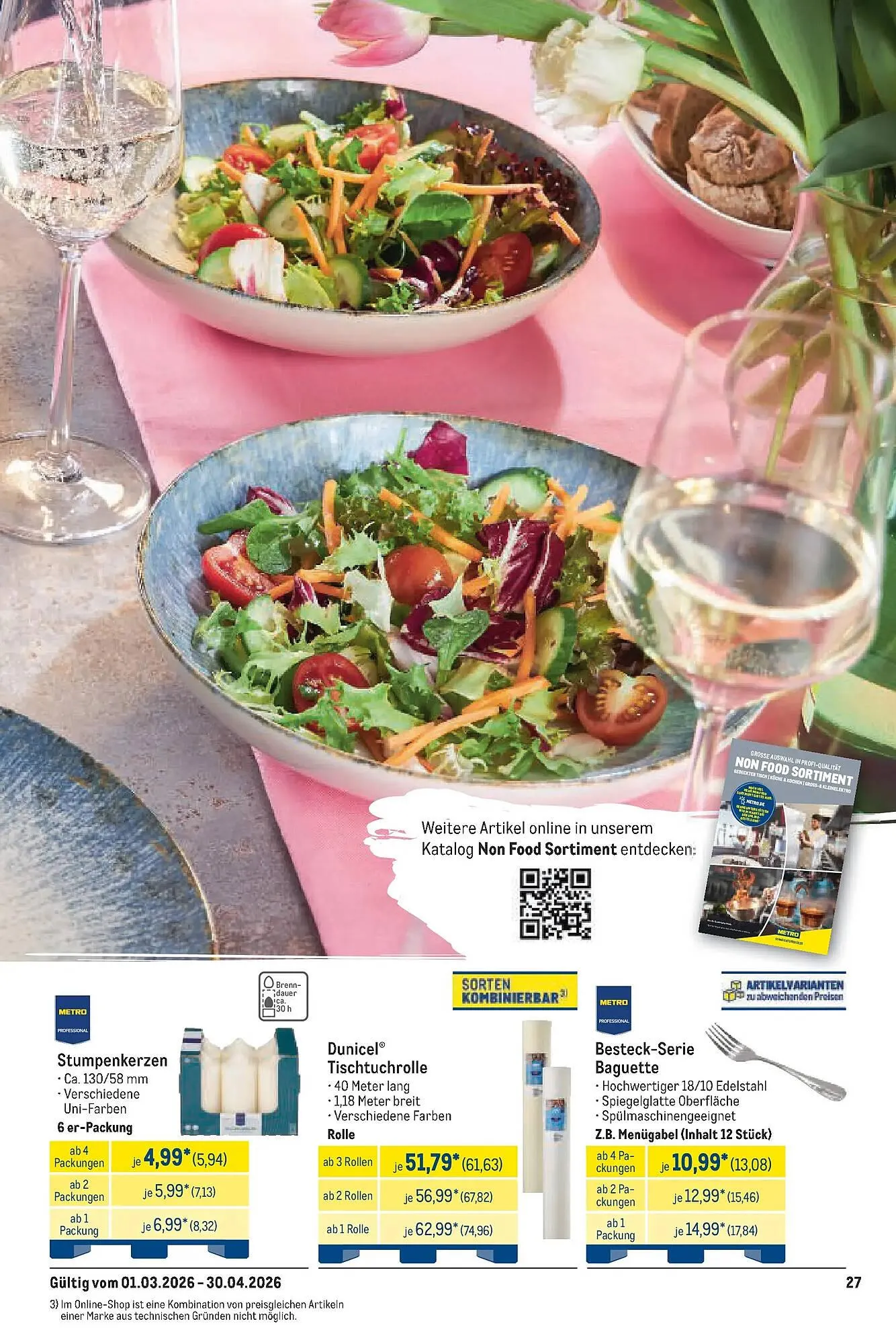 METRO Prospekt von 22. März bis 28. März 2026 - Prospekt seite 27