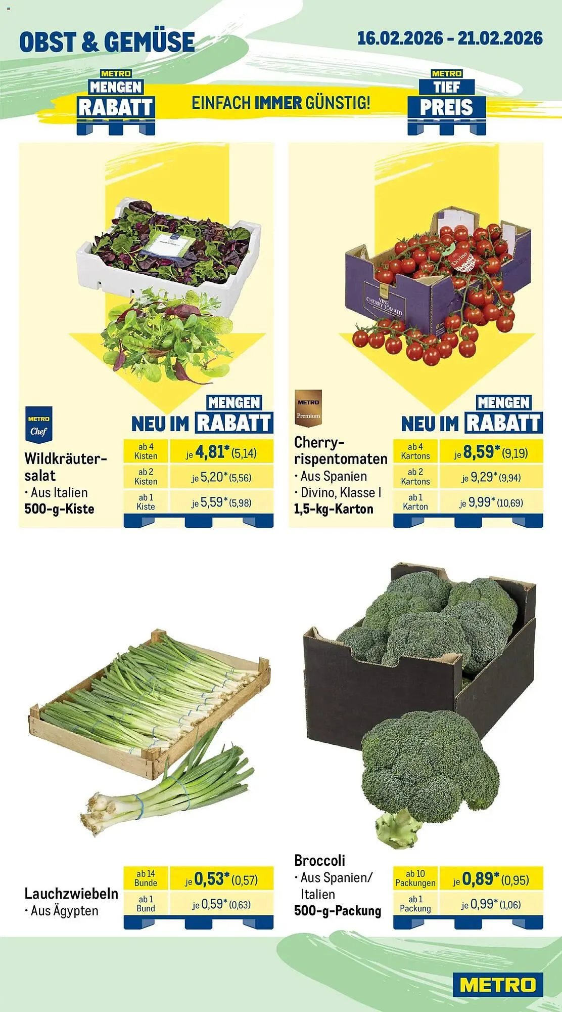 METRO Prospekt von 16. Februar bis 21. Februar 2026 - Prospekt seite 9