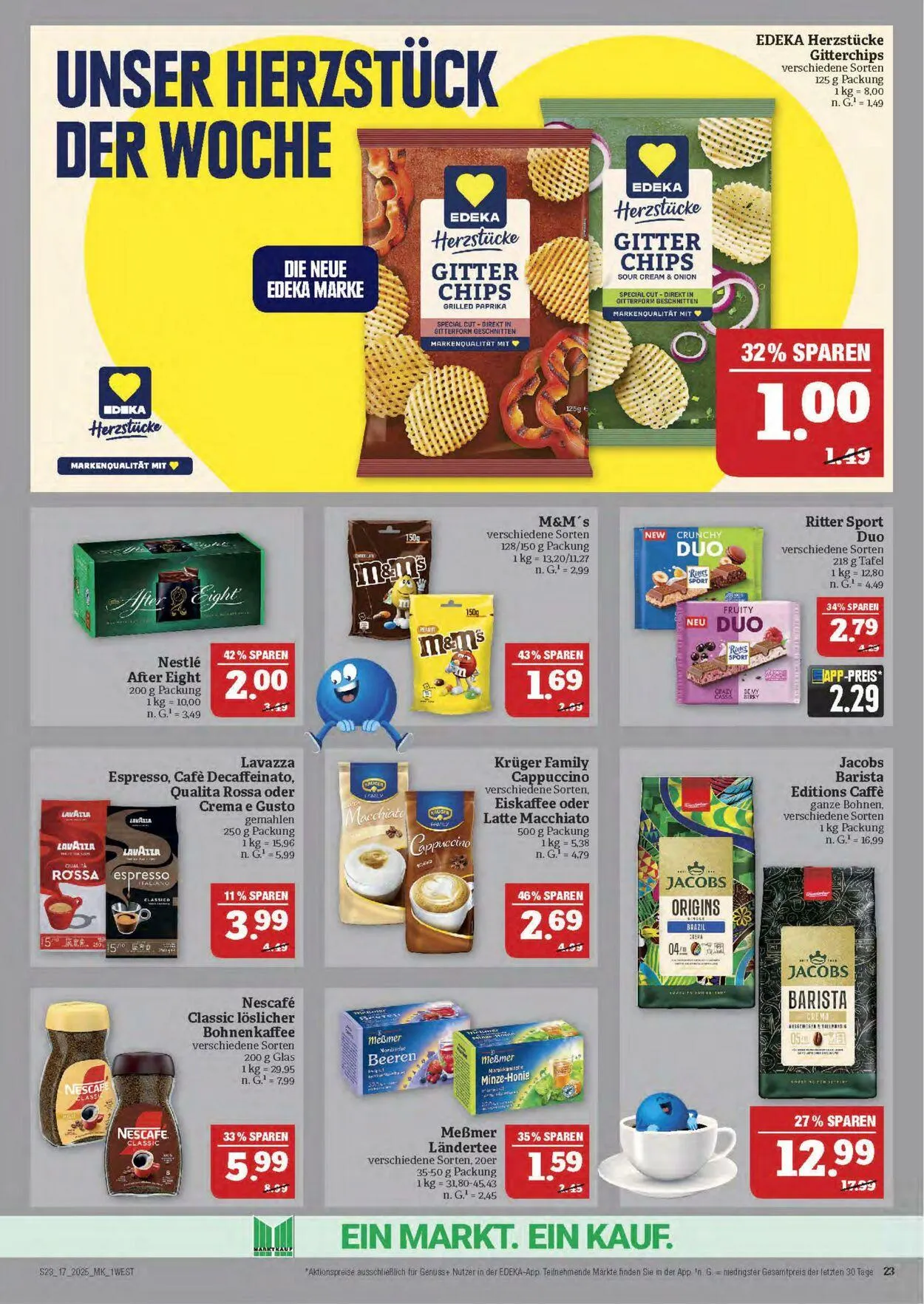 Marktkauf - Nürnberg-Thon Aktueller Prospekt von 22. April bis 26. April 2025 - Prospekt seite 23