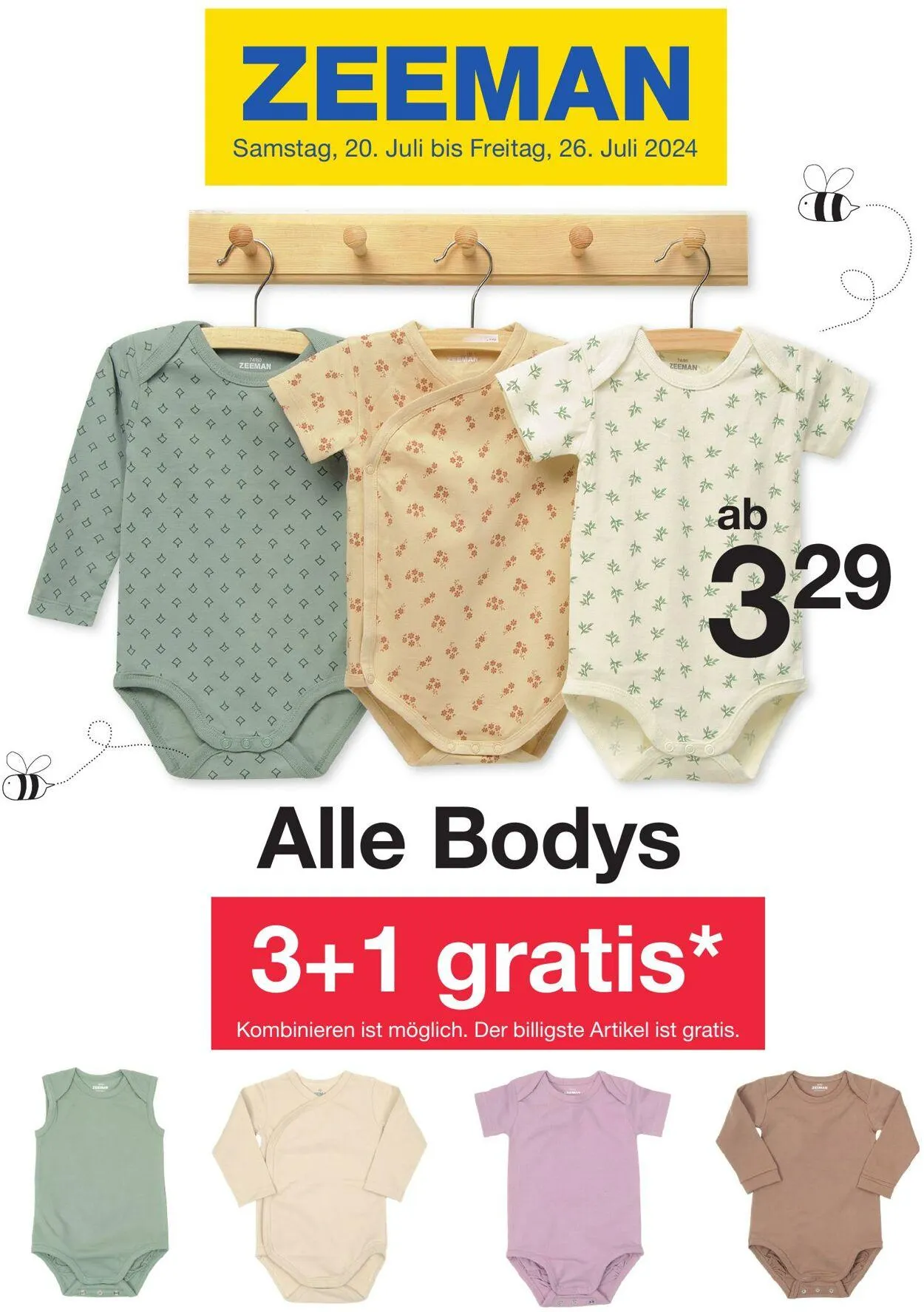 Zeeman Aktueller Prospekt von 21. August bis 4. September 2025 - Prospekt seite 1