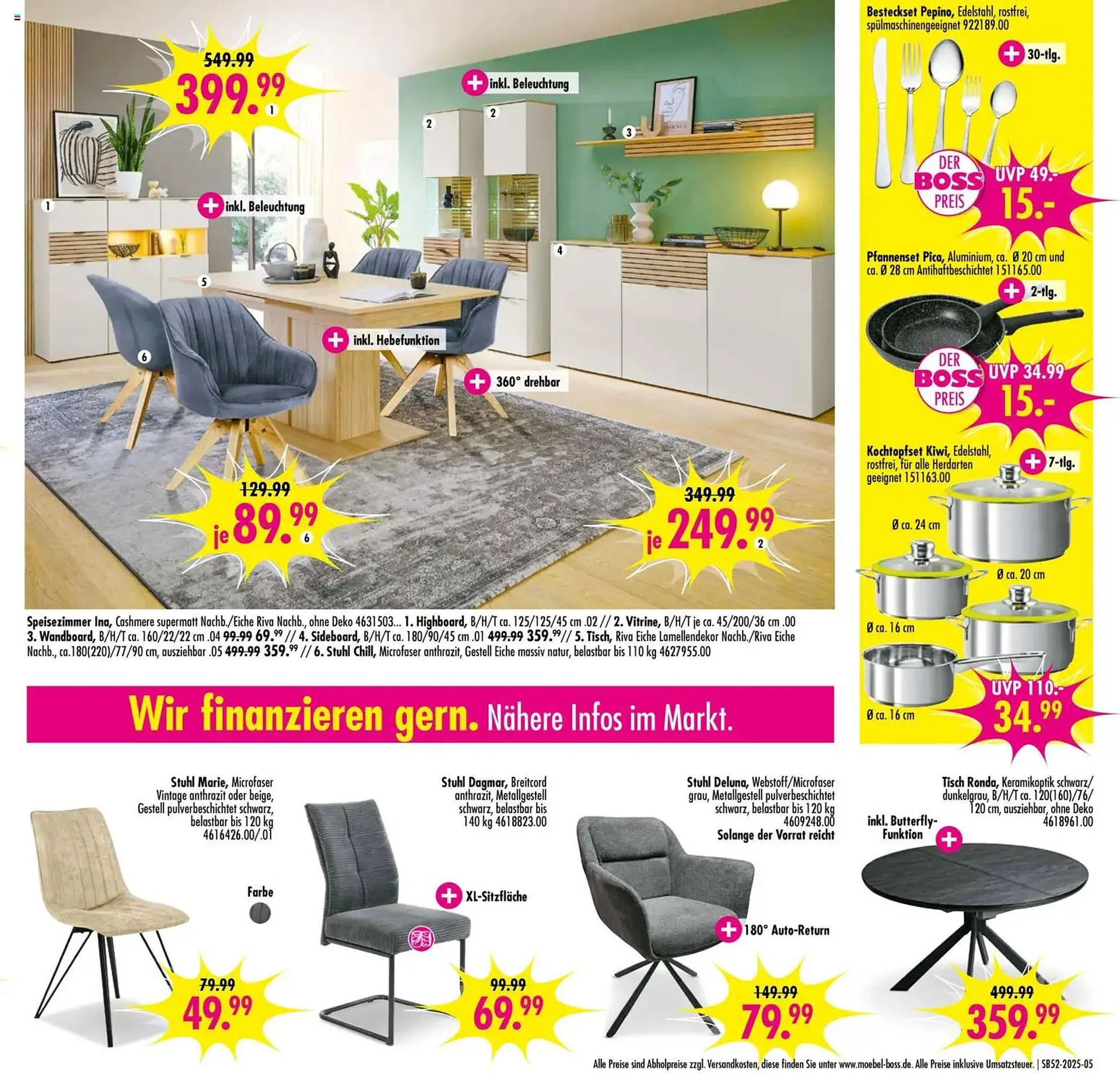 Möbel Boss Prospekt von 20. Dezember bis 2. Januar 2026 - Prospekt seite 5