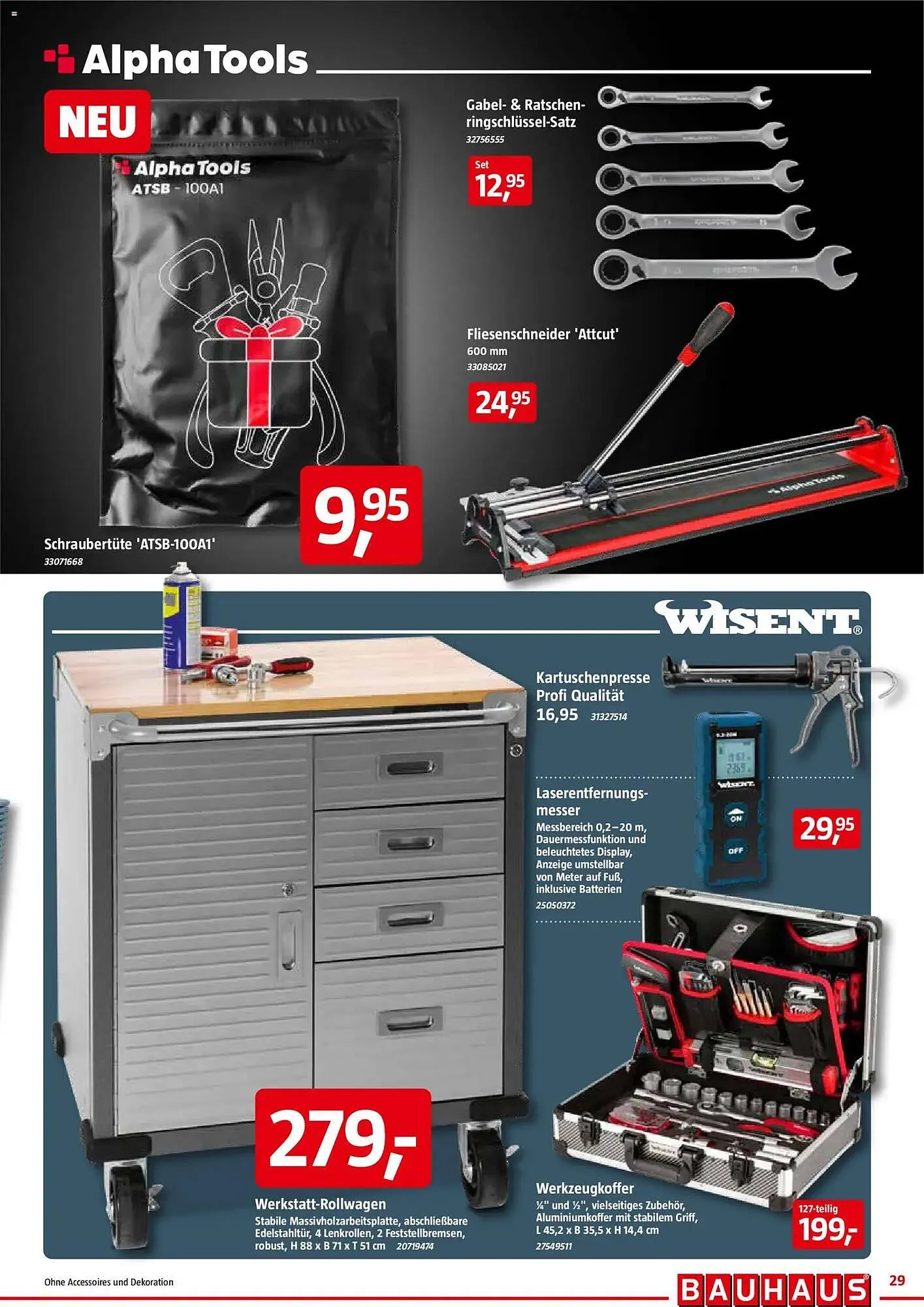 Bauhaus Prospekt von 28. März bis 11. April 2026 - Prospekt seite 29