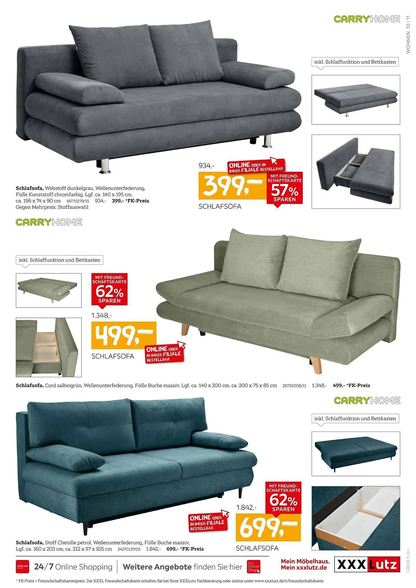 XXXLutz Prospekt von 4. August bis 17. August 2025 - Prospekt seite 11