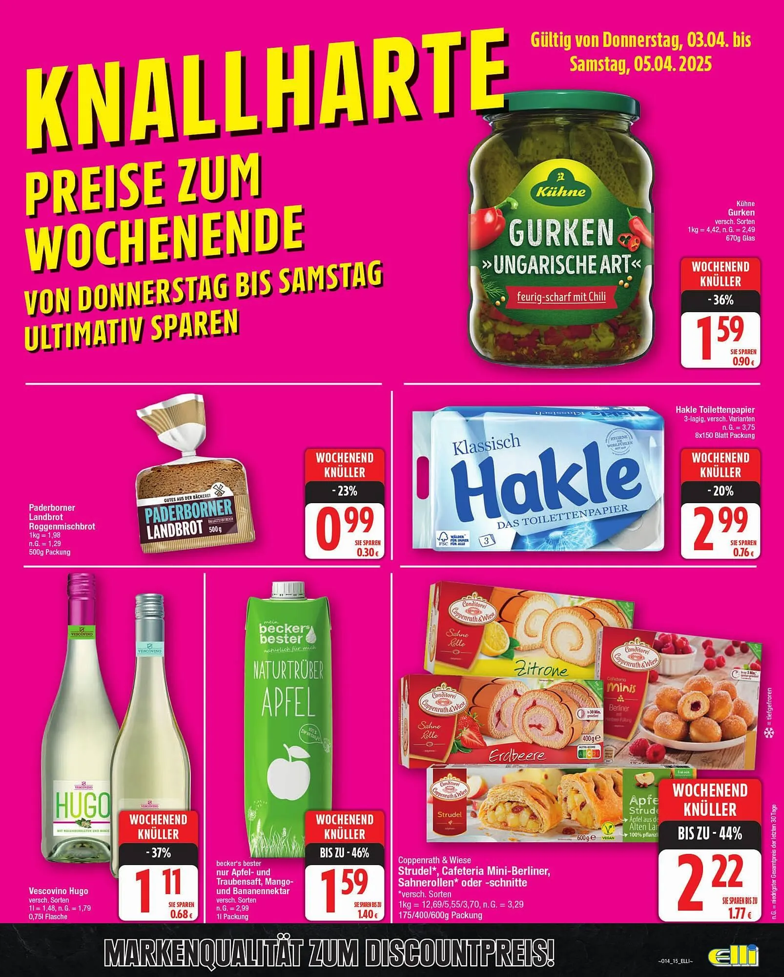 Elli Markt Prospekt von 31. März bis 5. April 2025 - Prospekt seite 15