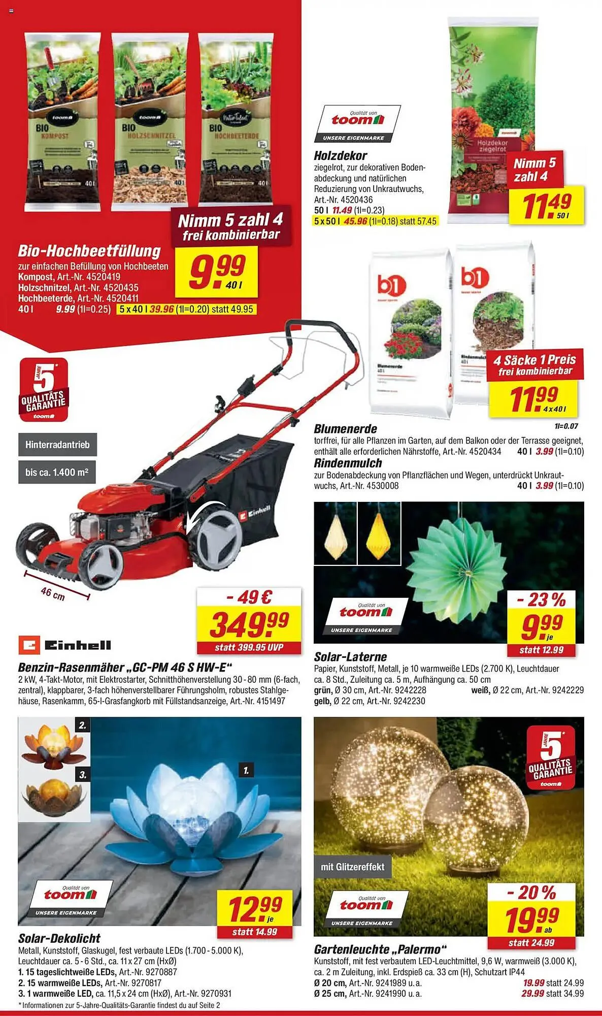 toom Baumarkt Prospekt von 5. Juli bis 11. Juli 2025 - Prospekt seite 4
