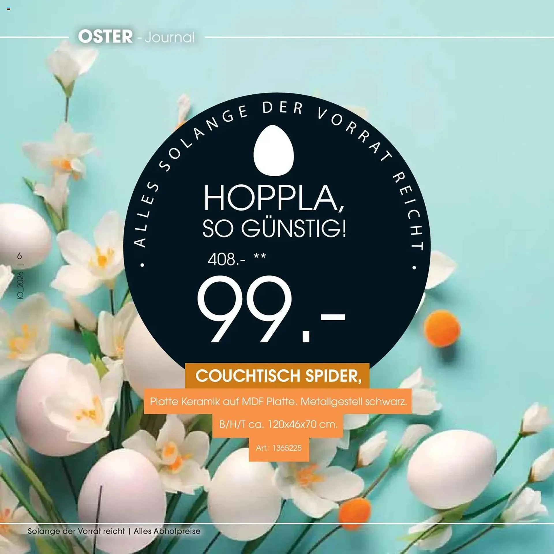 Zurbrüggen Prospekt von 23. März bis 11. April 2026 - Prospekt seite 6