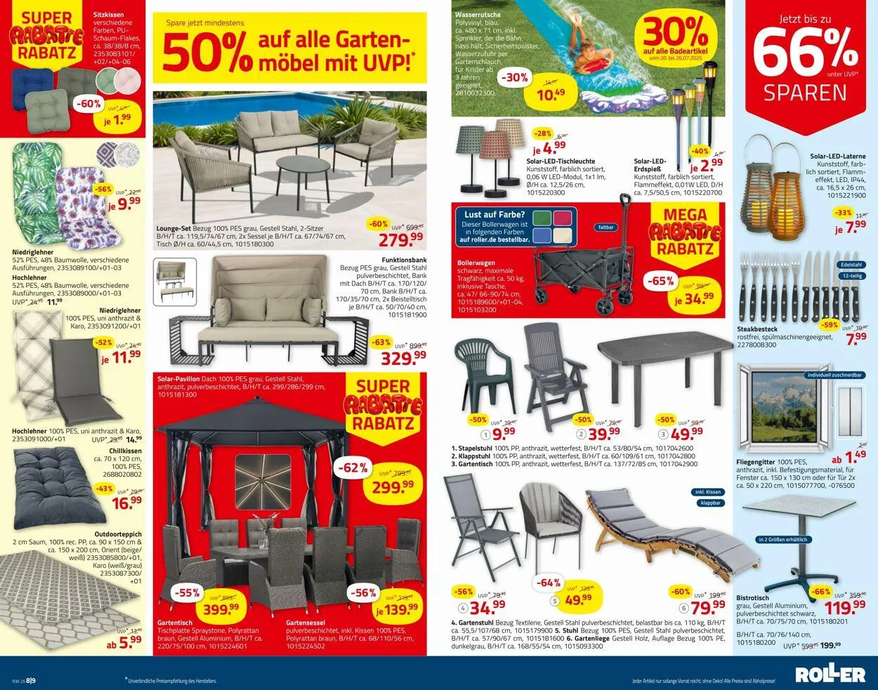 Roller Aktueller Prospekt von 20. Juli bis 26. Juli 2025 - Prospekt seite 7