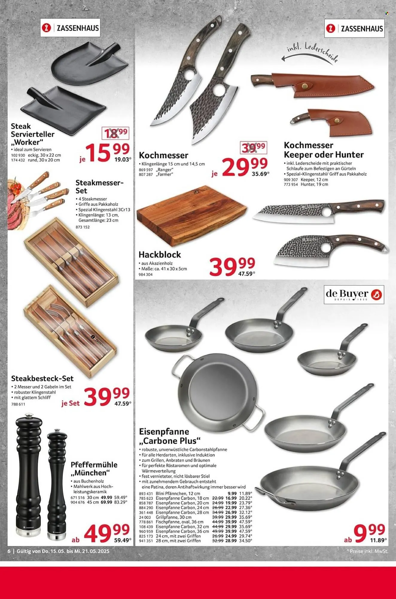 Selgros Prospekt von 15. Mai bis 21. Mai 2025 - Prospekt seite 6