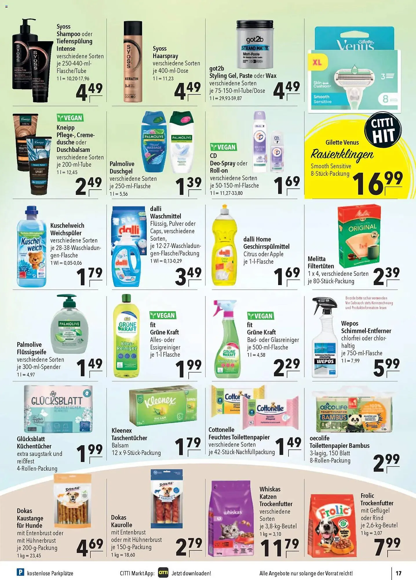 CITTI Markt Prospekt von 25. März bis 31. März 2026 - Prospekt seite 19
