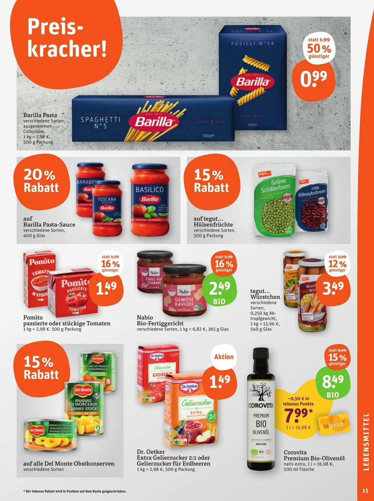 Tegut Aktueller Prospekt von 2. Juni bis 8. Juni 2025 - Prospekt seite 17