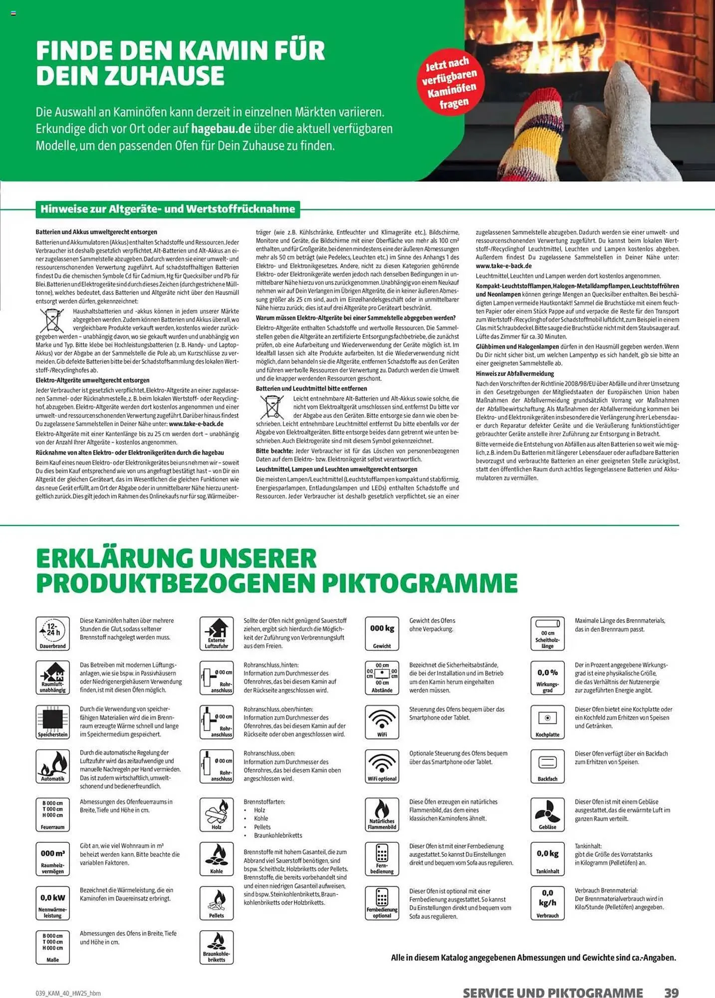 Hagebau Prospekt von 7. Juli bis 30. Juni 2026 - Prospekt seite 39