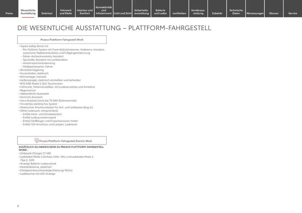Toyota Der neue Proace/Proace Electric von 22. Januar bis 22. Januar 2026 - Prospekt seite 6