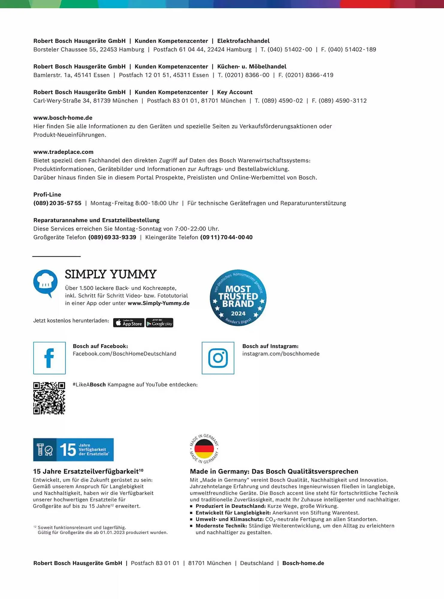 Bosch Prospekt von 29. Oktober bis 31. Dezember 2025 - Prospekt seite 180