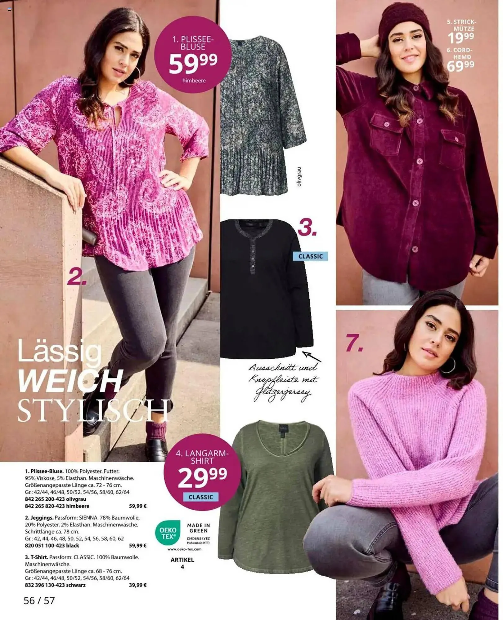 Ulla Popken Katalog von 1. Oktober bis 31. Oktober 2025 - Prospekt seite 56