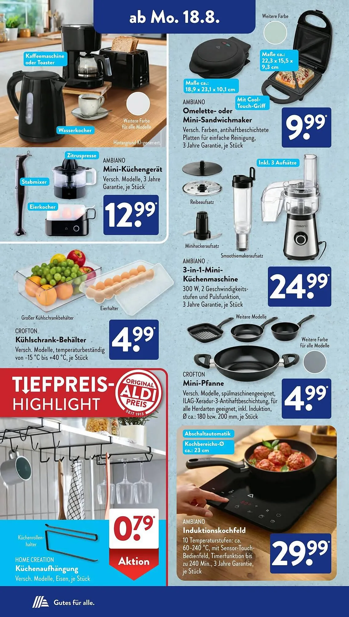 Aldi Süd Prospekt von 18. August bis 24. August 2025 - Prospekt seite 2