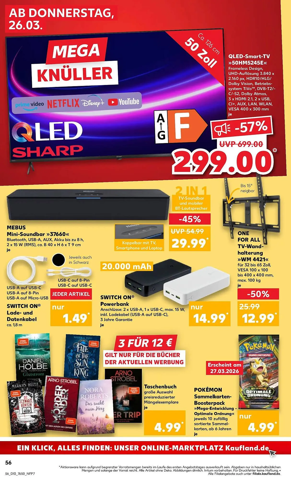 Kaufland Prospekt von 23. März bis 25. März 2026 - Prospekt seite 68