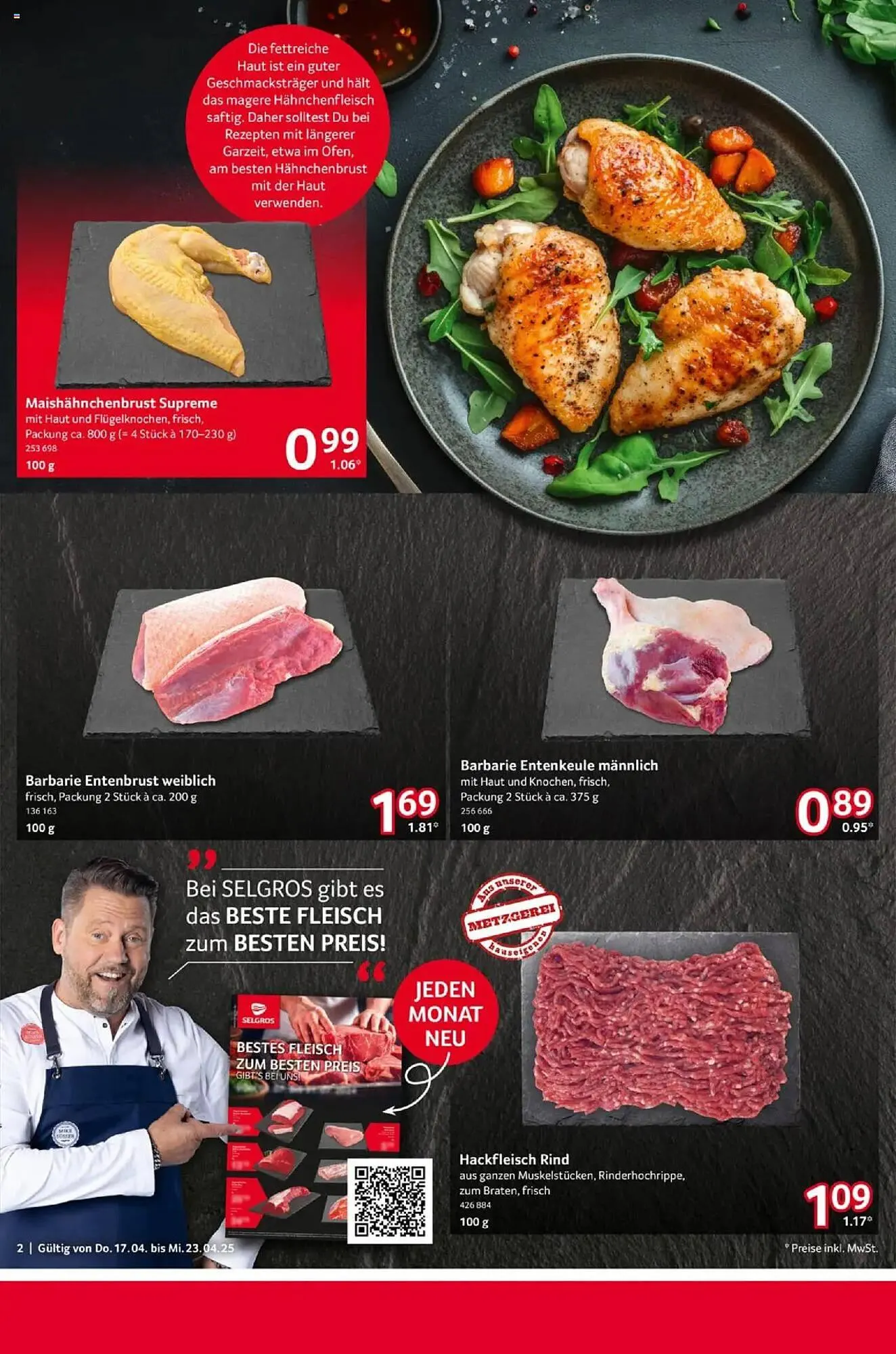 Selgros Prospekt von 17. April bis 23. April 2025 - Prospekt seite 2