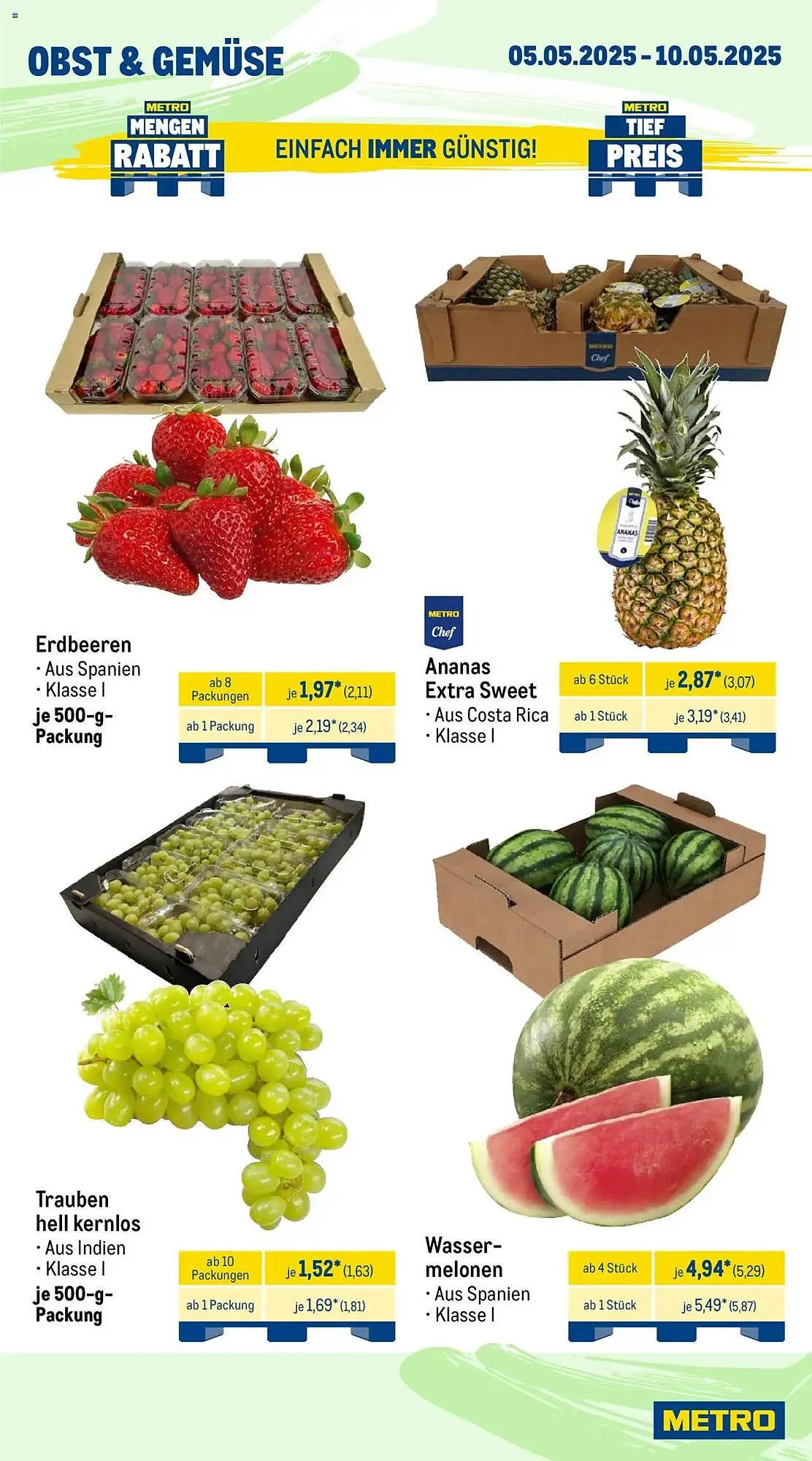 METRO Prospekt von 5. Mai bis 10. Mai 2025 - Prospekt seite 7